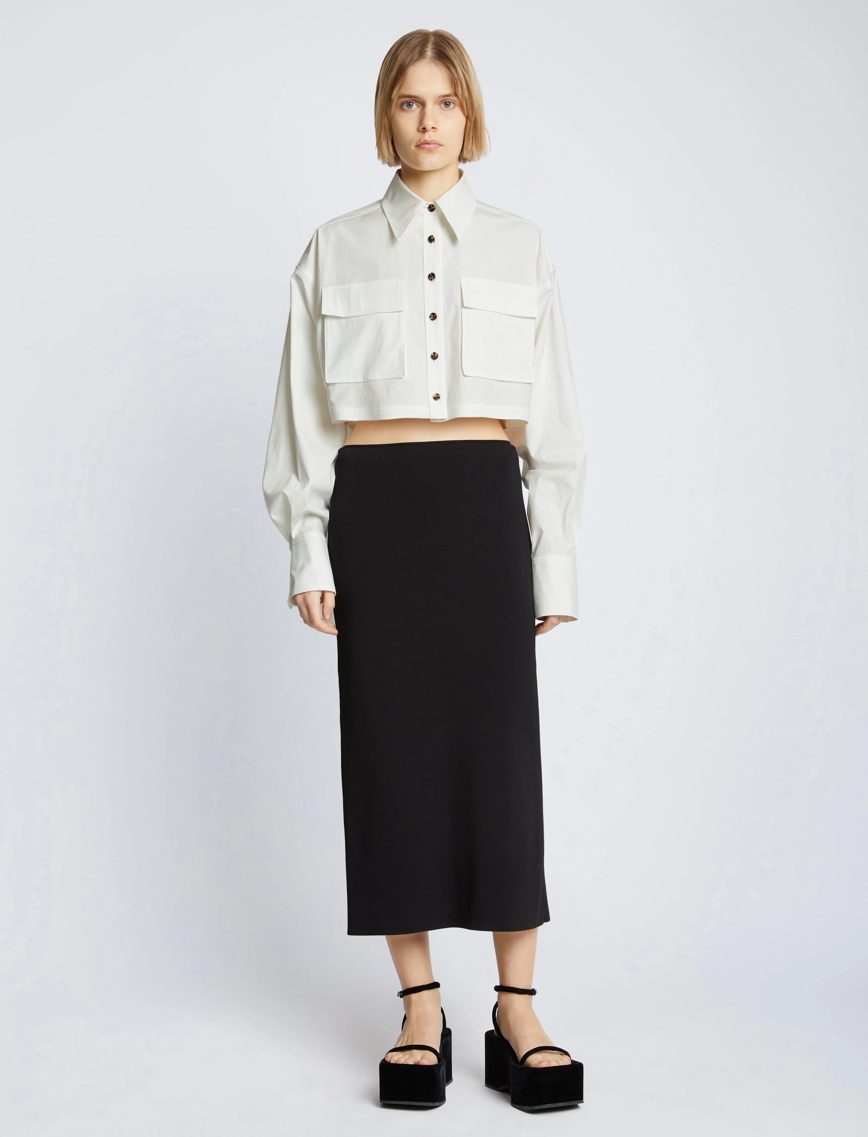 Eco Poplin Shirt sold by Proenza Schouler product image thumbnail 3