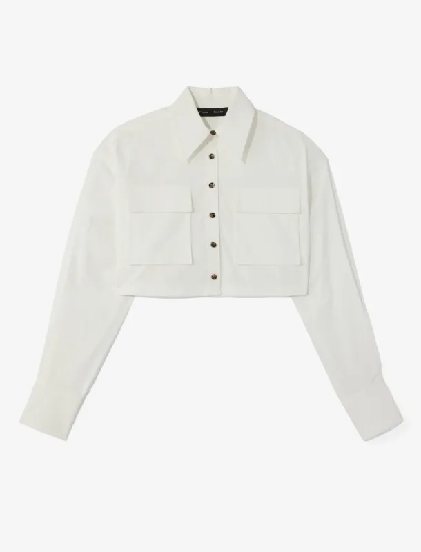 Eco Poplin Shirt sold by Proenza Schouler