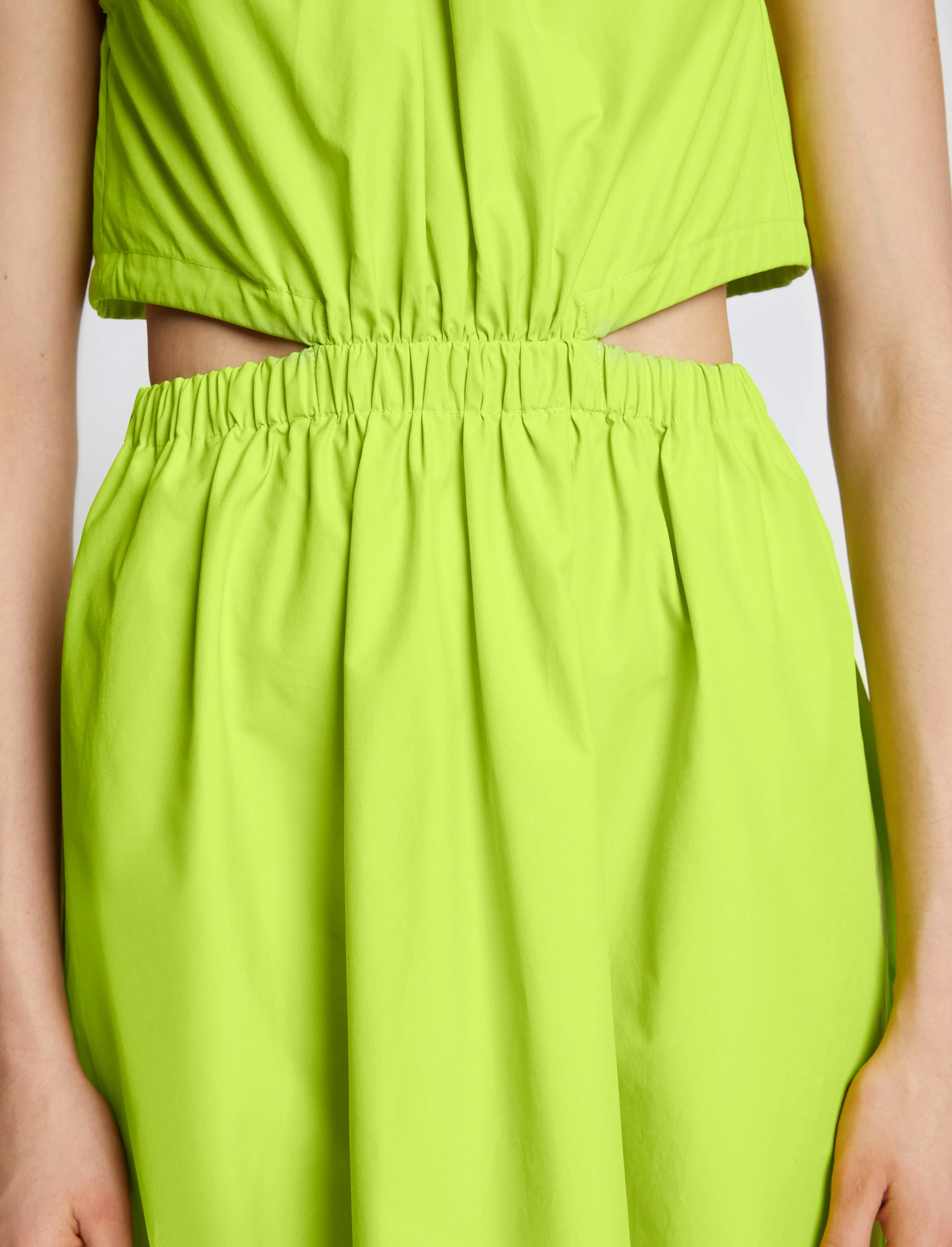 Poplin Cut Out Midi Dress sold by Proenza Schouler product image thumbnail 5
