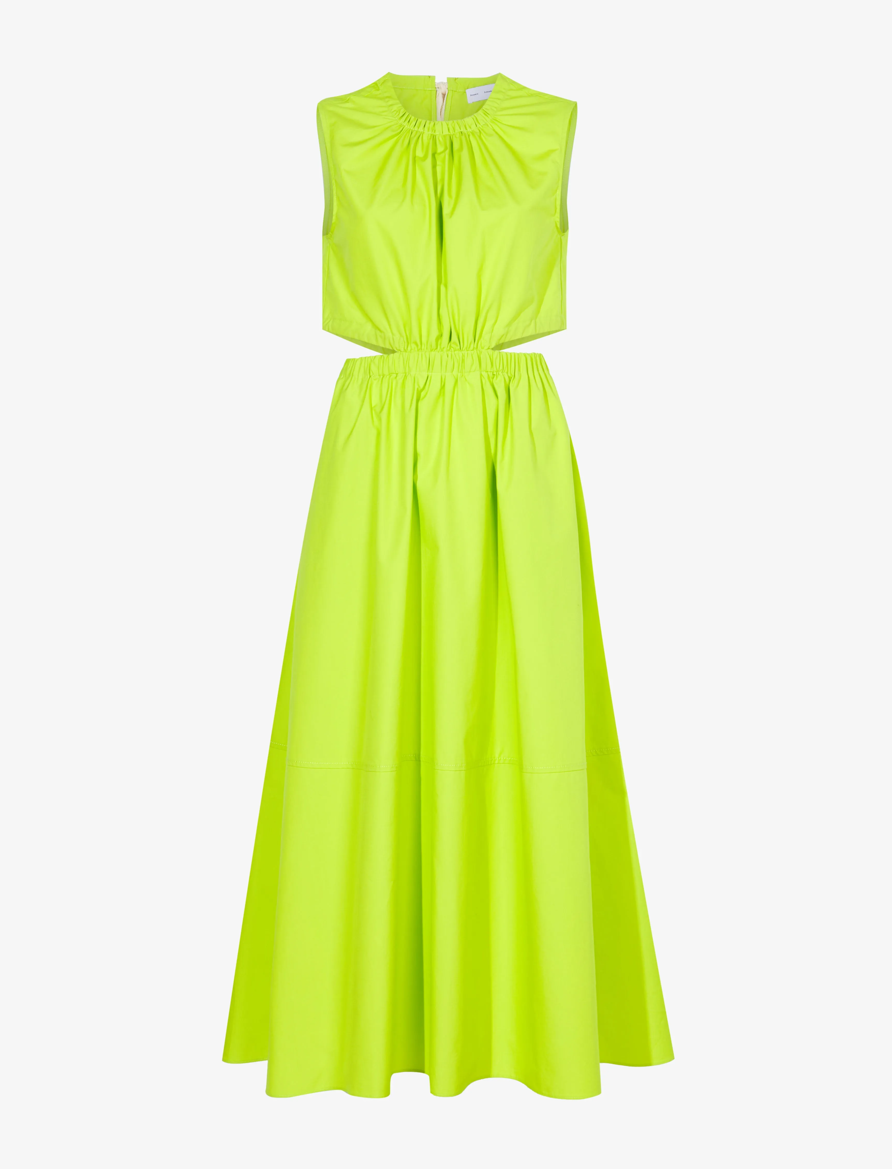 Poplin Cut Out Midi Dress sold by Proenza Schouler