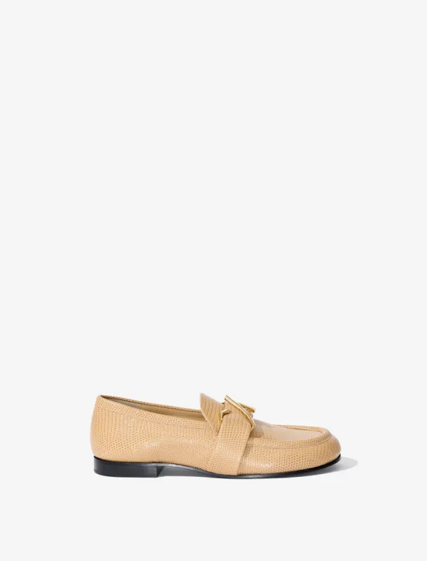 Monogram Loafers in Embossed Leather sold by Proenza Schouler
