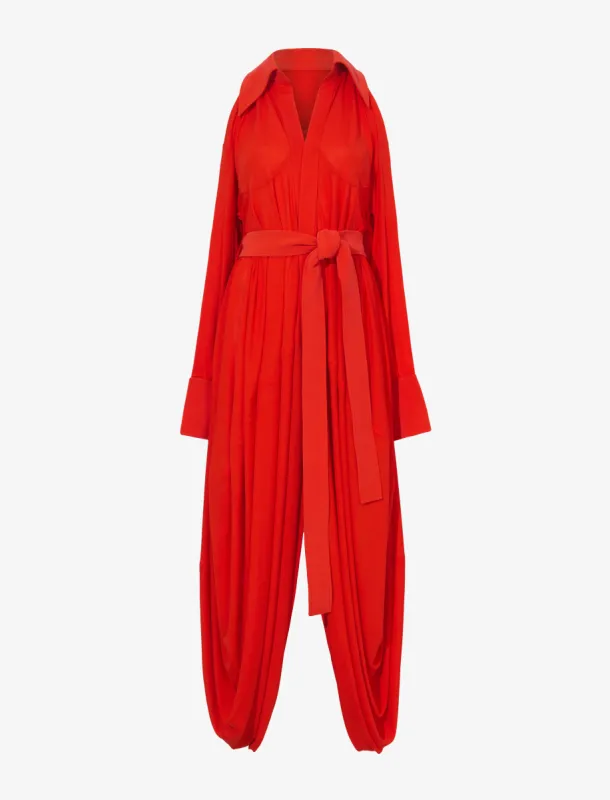 Crepe Jersey Shirt Dress - POPPY sold by Proenza Schouler