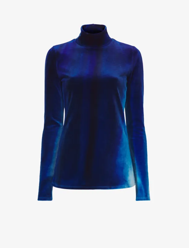 Ice Dyed Velvet Top made by Proenza Schouler