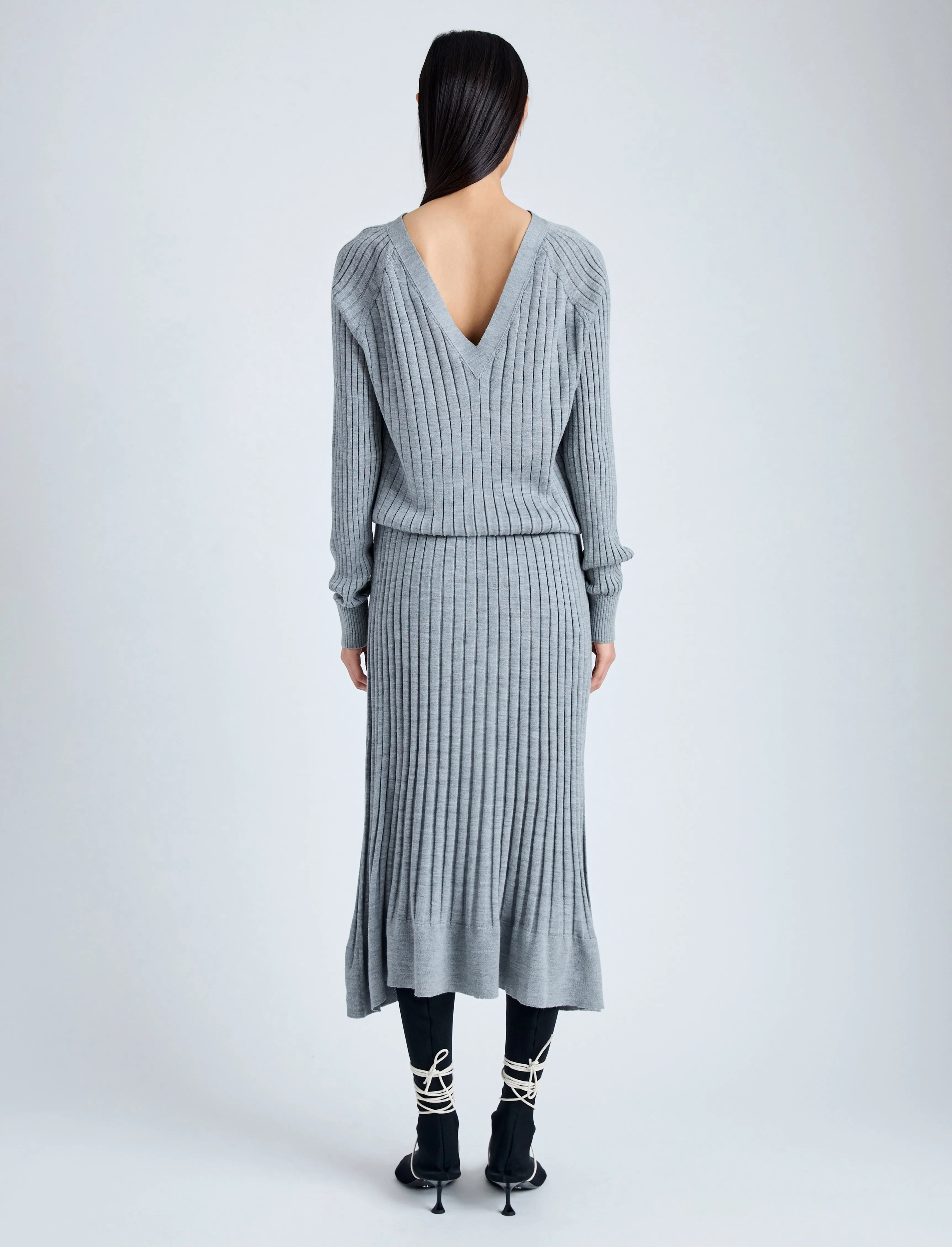 Eden Knit Dress in Superfine Merino Silk sold by Proenza Schouler product image thumbnail 4
