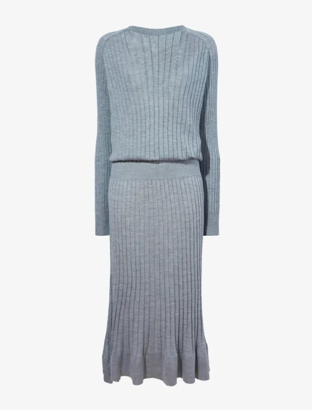 Eden Knit Dress in Superfine Merino Silk sold by Proenza Schouler