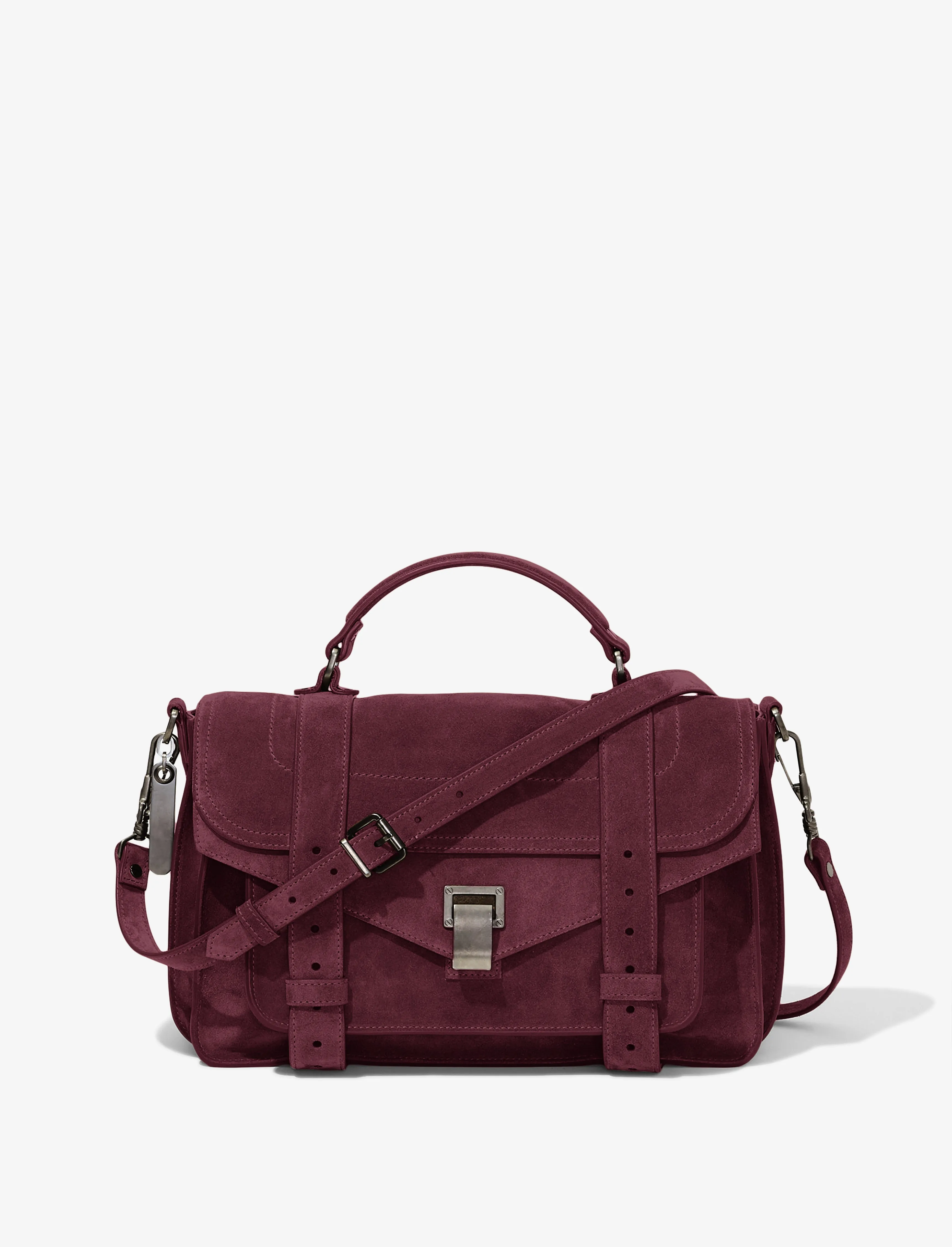 PS1 Medium Bag in Suede sold by Proenza Schouler