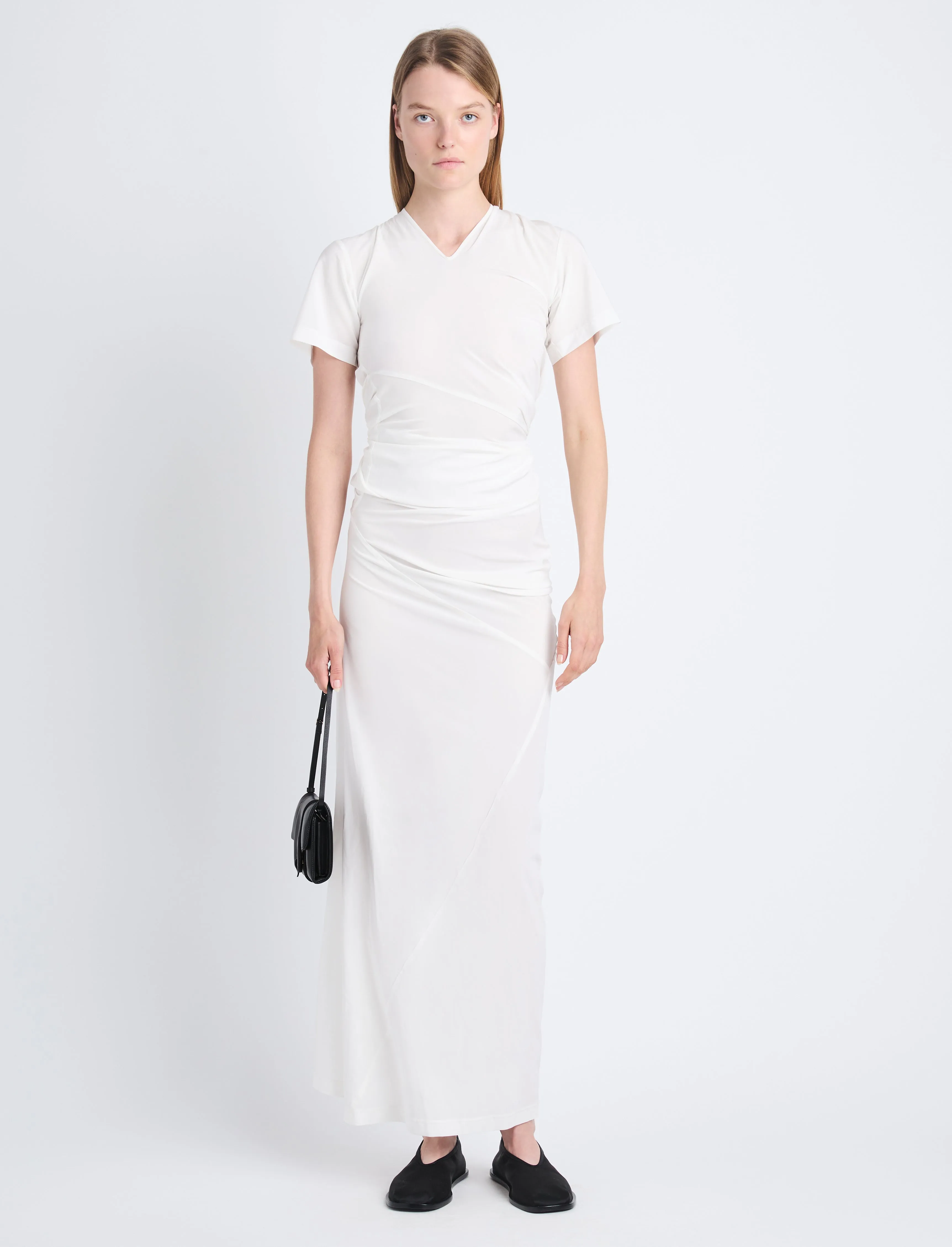 Sidney Dress in Silk Viscose sold by Proenza Schouler product image thumbnail 2