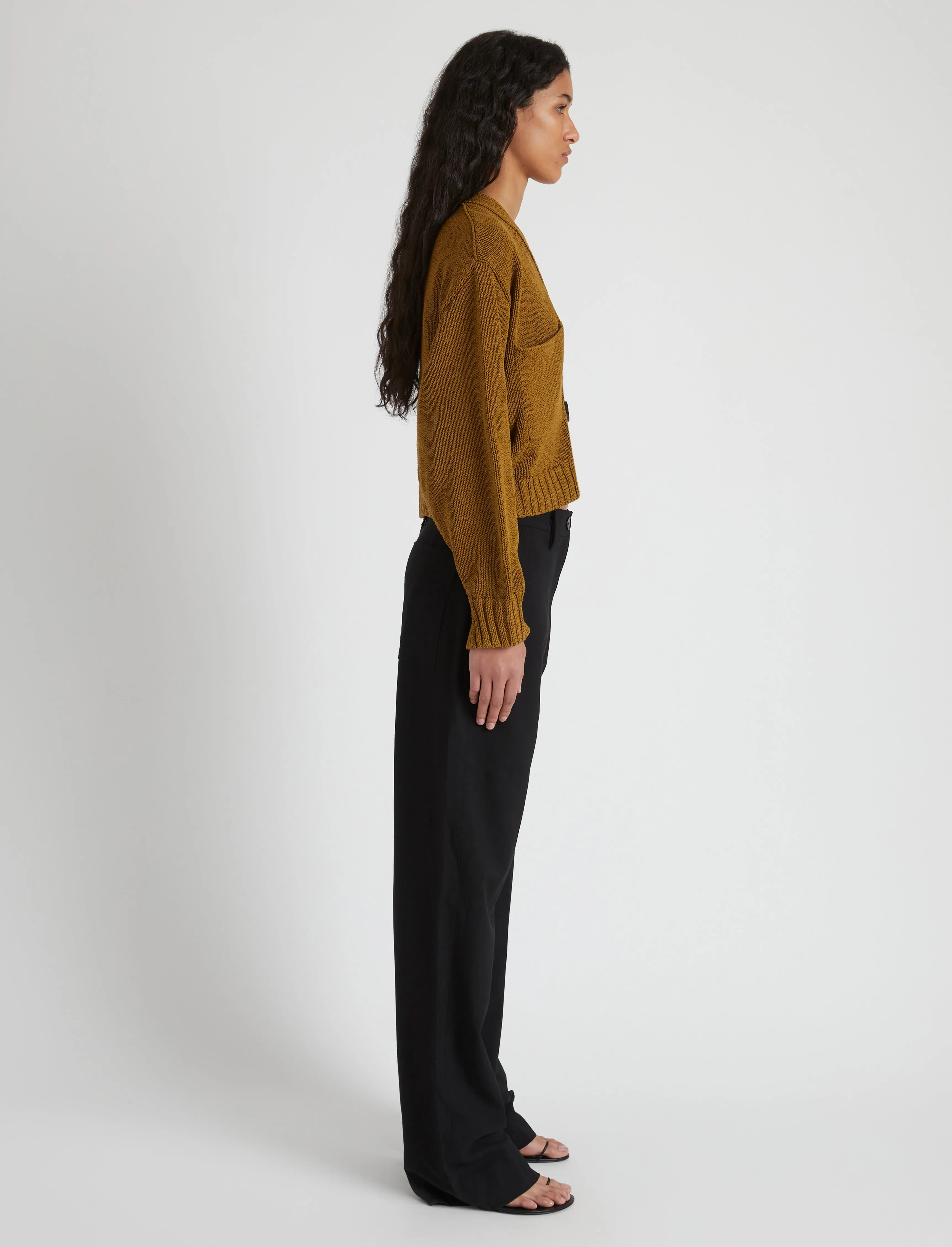 Sofia Cardigan in Cotton sold by Proenza Schouler product image thumbnail 4