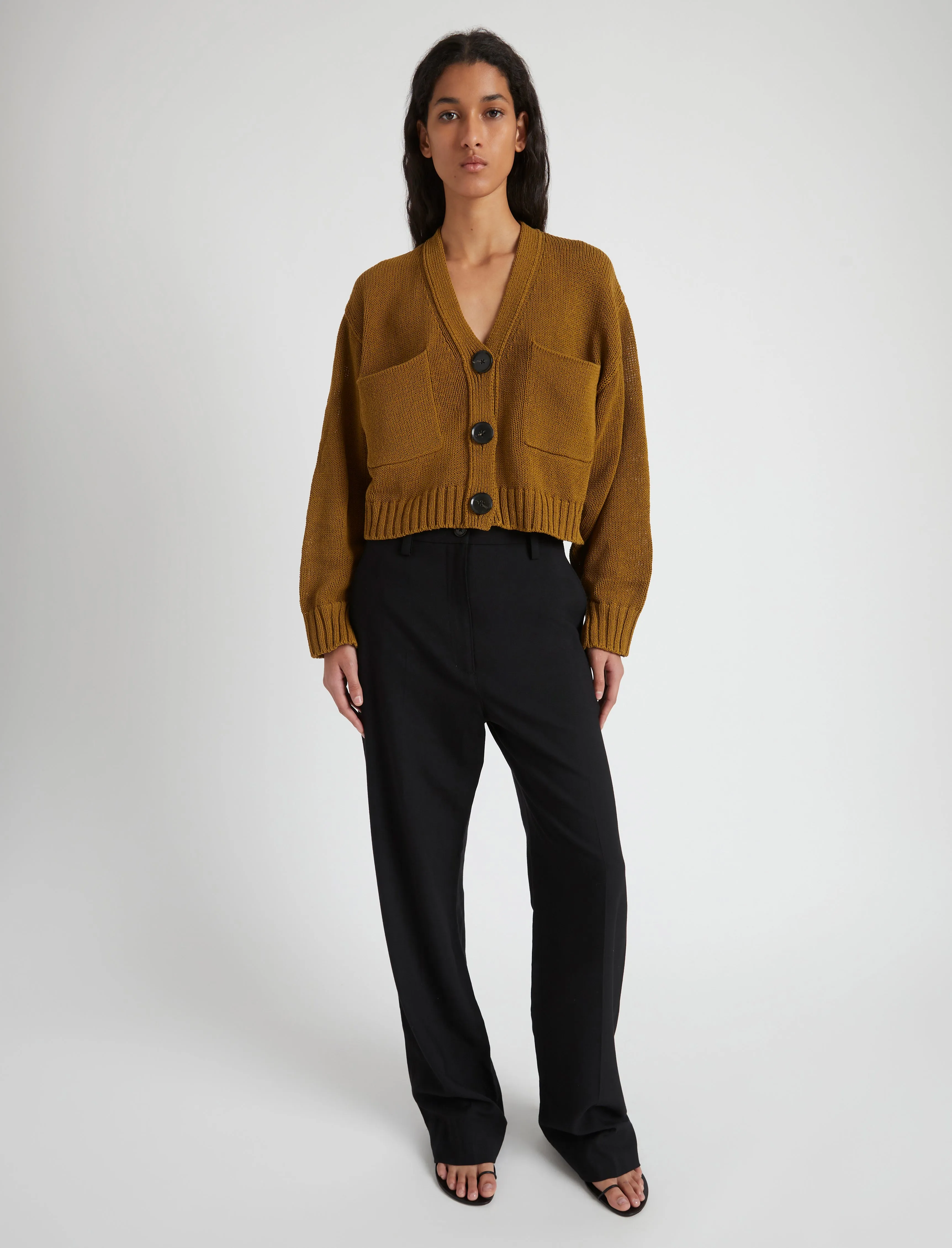 Sofia Cardigan in Cotton sold by Proenza Schouler product image thumbnail 3