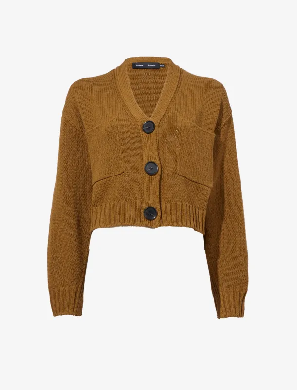 Sofia Cardigan in Cotton sold by Proenza Schouler