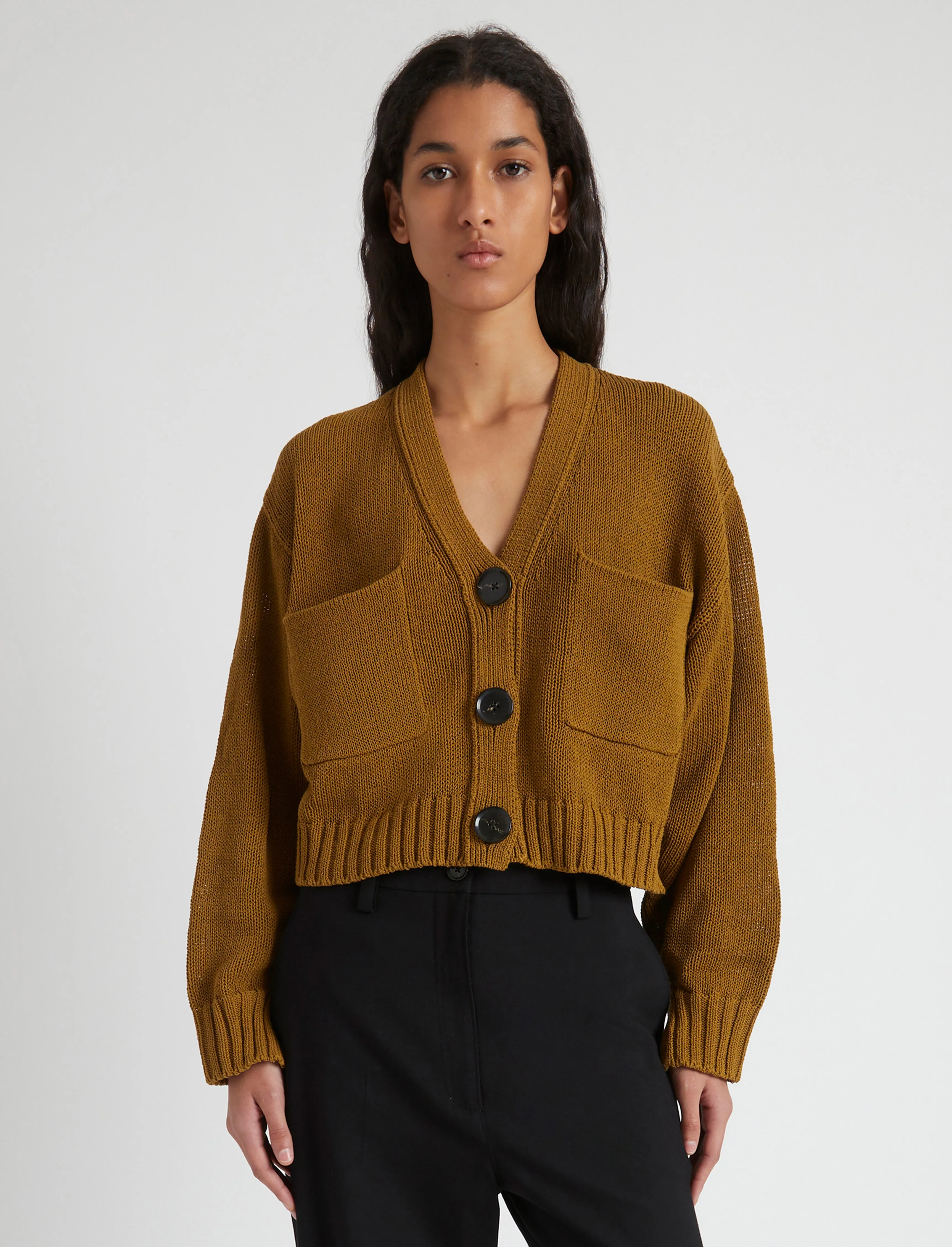 Sofia Cardigan in Cotton sold by Proenza Schouler product image thumbnail 2