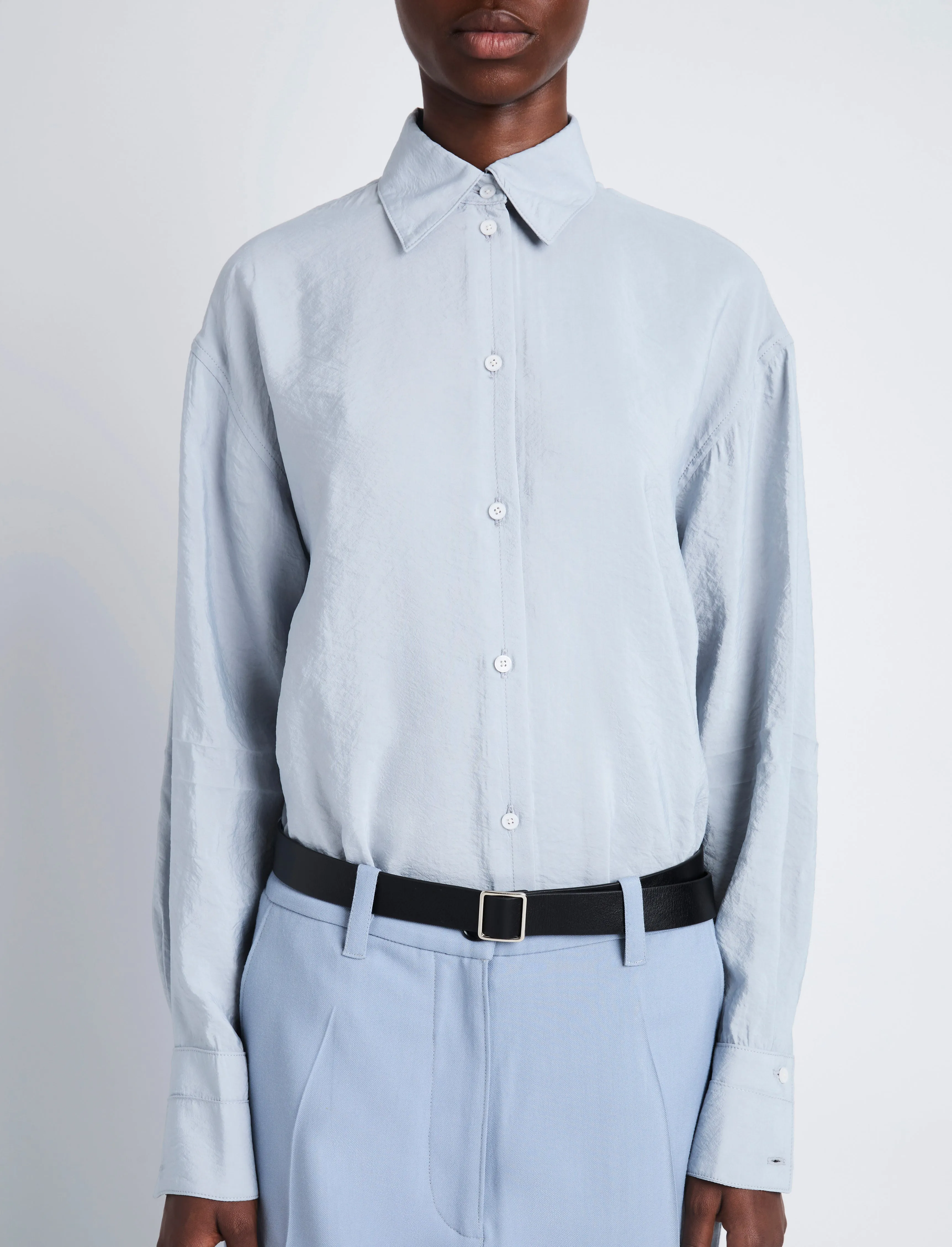 Lydia Top in Washed Habotai sold by Proenza Schouler product image thumbnail 5