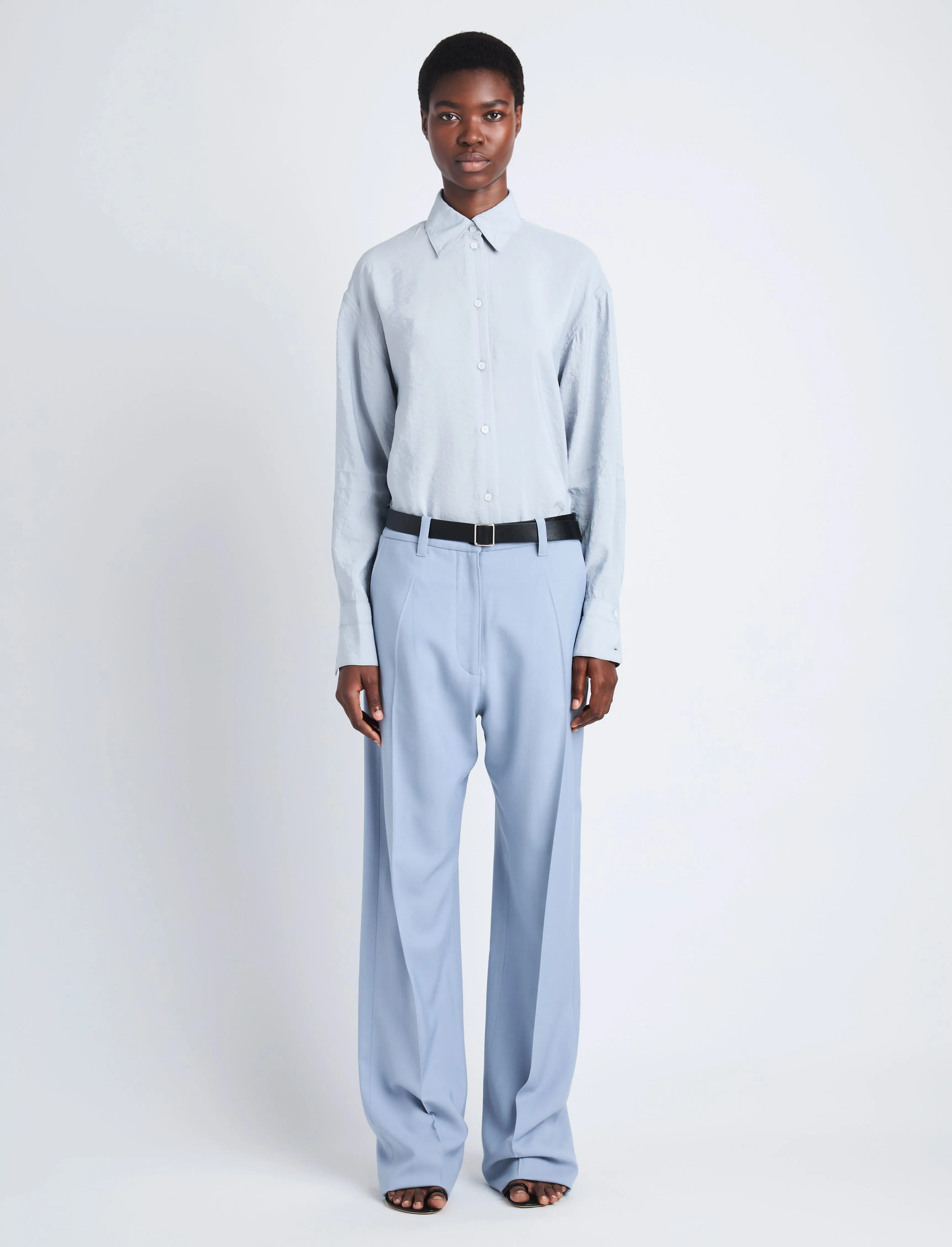 Lydia Top in Washed Habotai sold by Proenza Schouler product image thumbnail 2