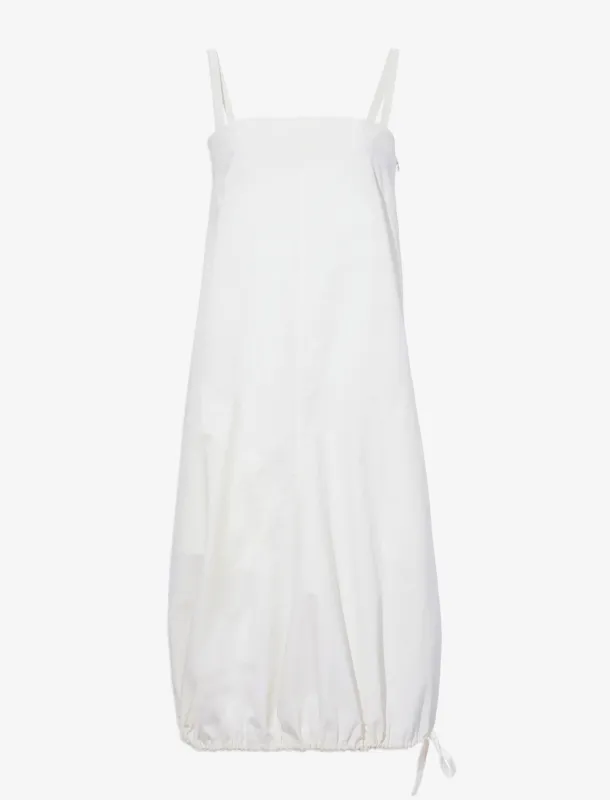 Emilia Dress in Lightweight Crinkle Poplin sold by Proenza Schouler