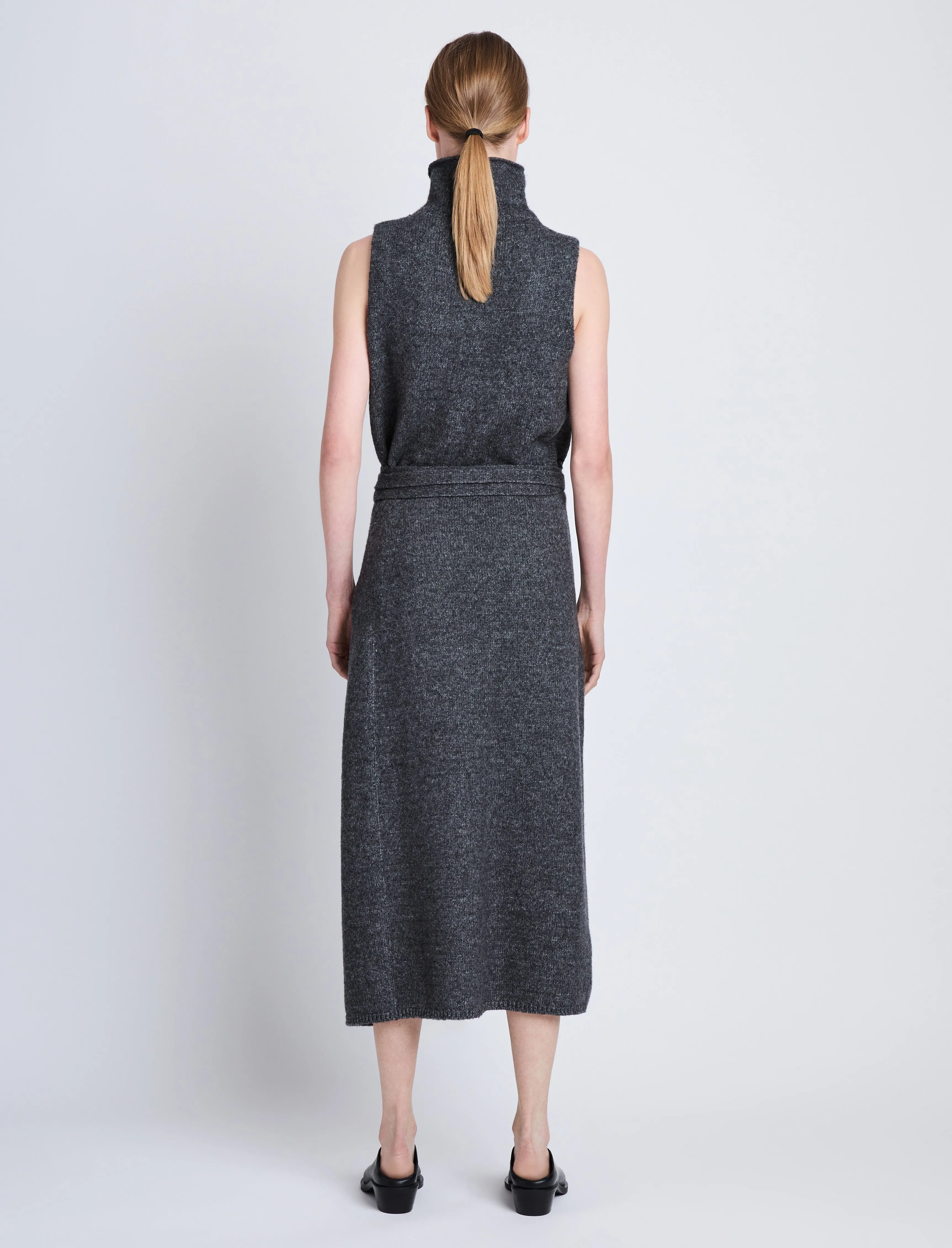 Zadie Knit Wrap Skirt in Wool Blend sold by Proenza Schouler product image thumbnail 4