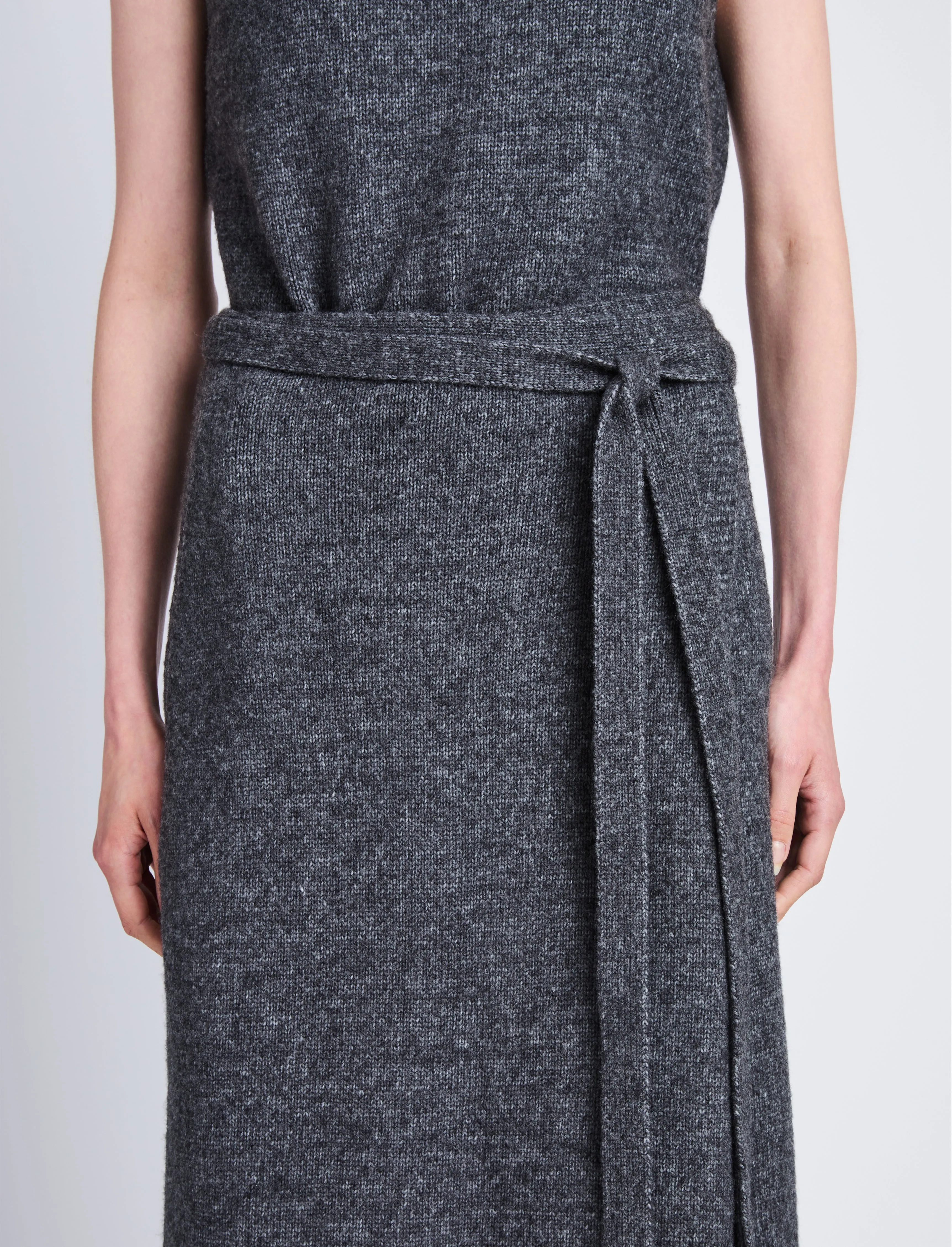 Zadie Knit Wrap Skirt in Wool Blend sold by Proenza Schouler product image thumbnail 5