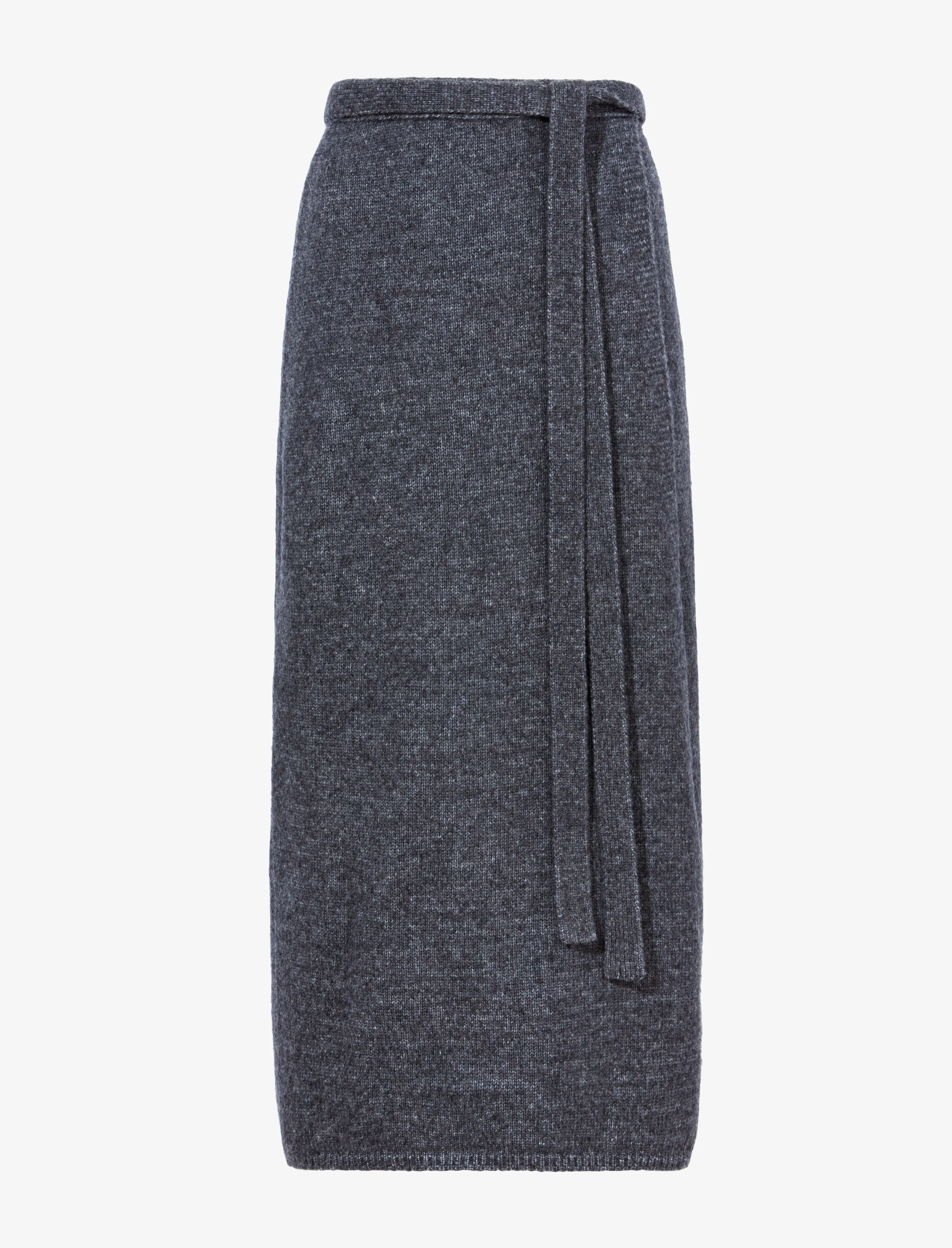 Zadie Knit Wrap Skirt in Wool Blend sold by Proenza Schouler