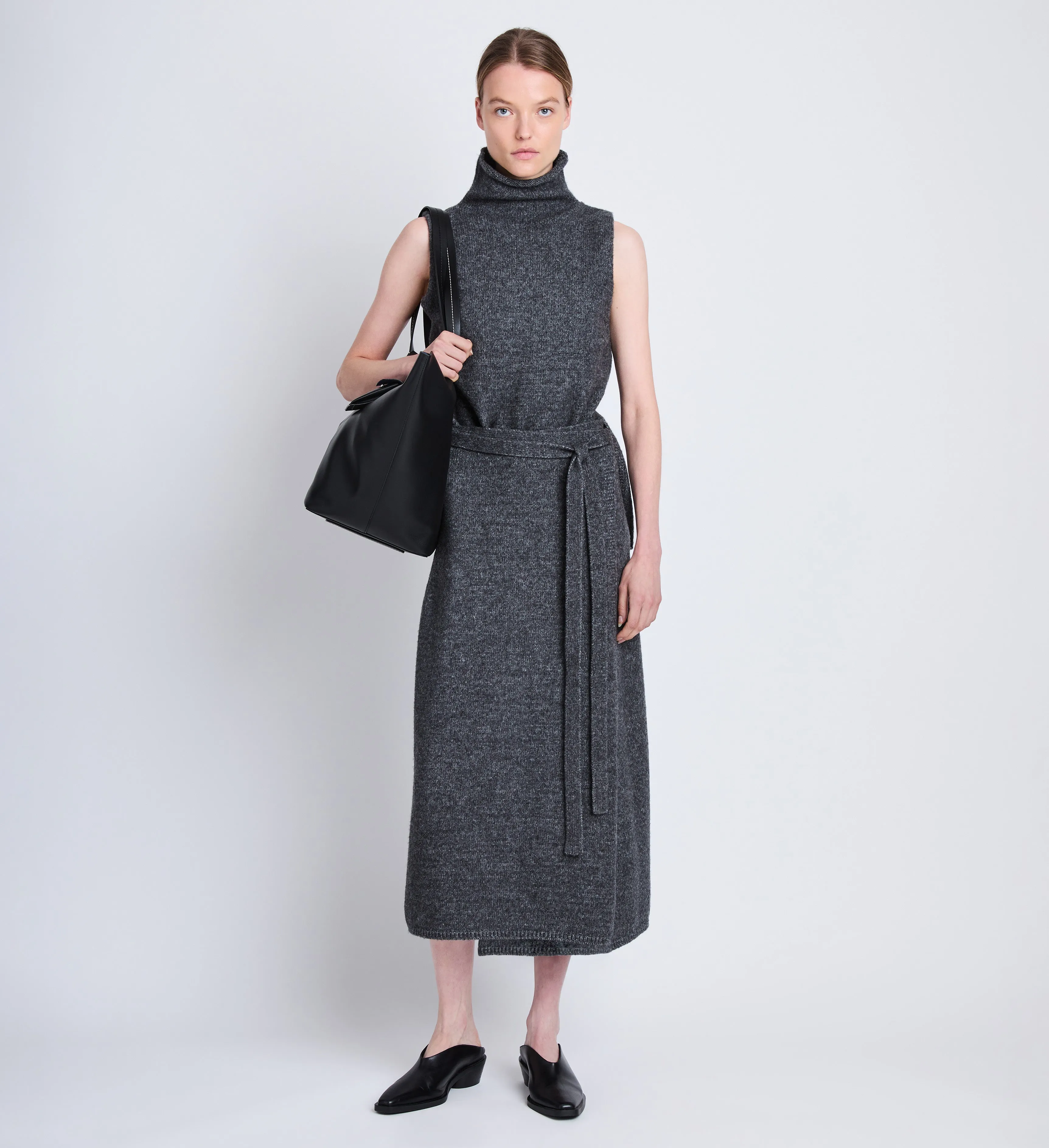 Zadie Knit Wrap Skirt in Wool Blend sold by Proenza Schouler product image thumbnail 2