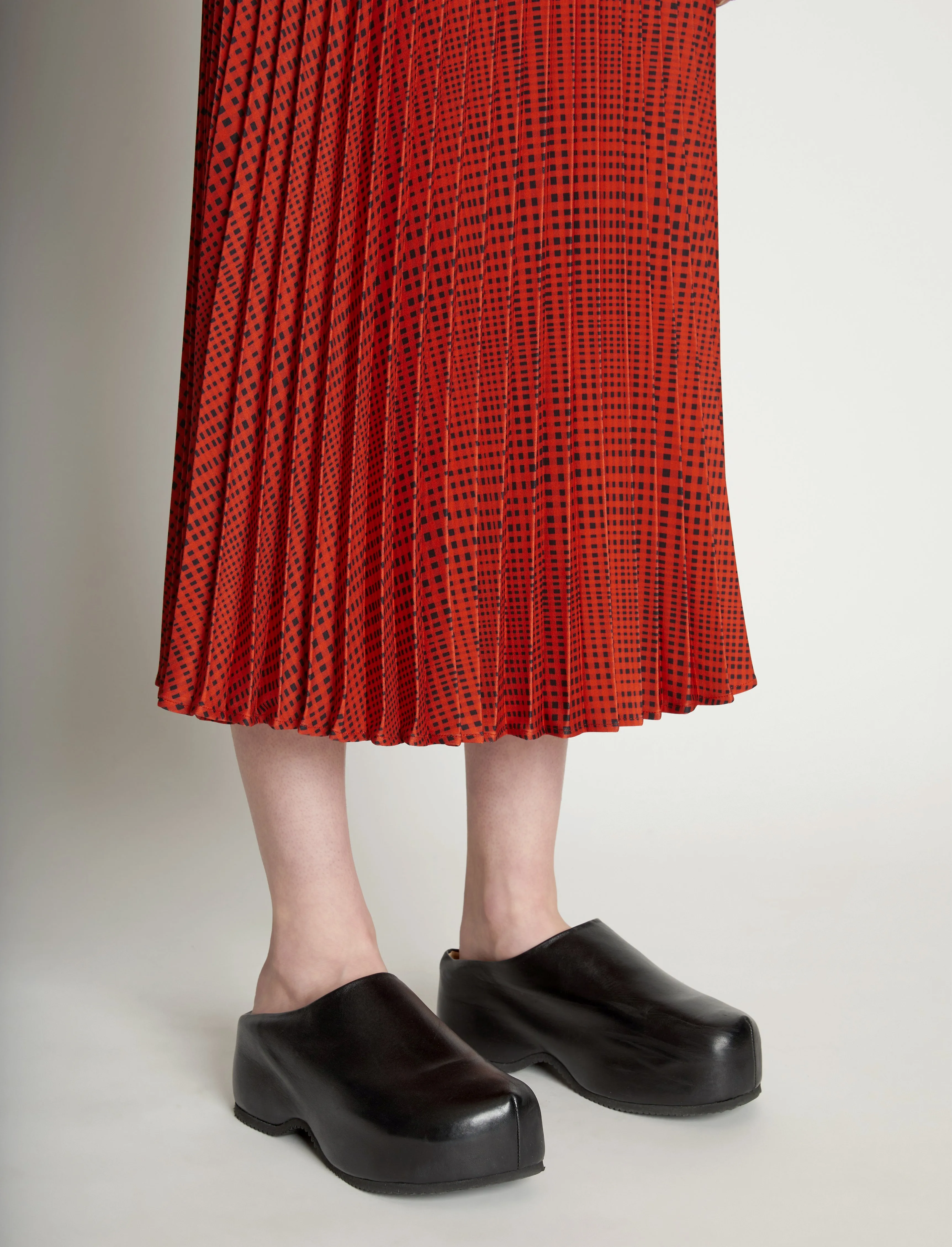 Pleatable Crepe Midi Skirt sold by Proenza Schouler product image thumbnail 5