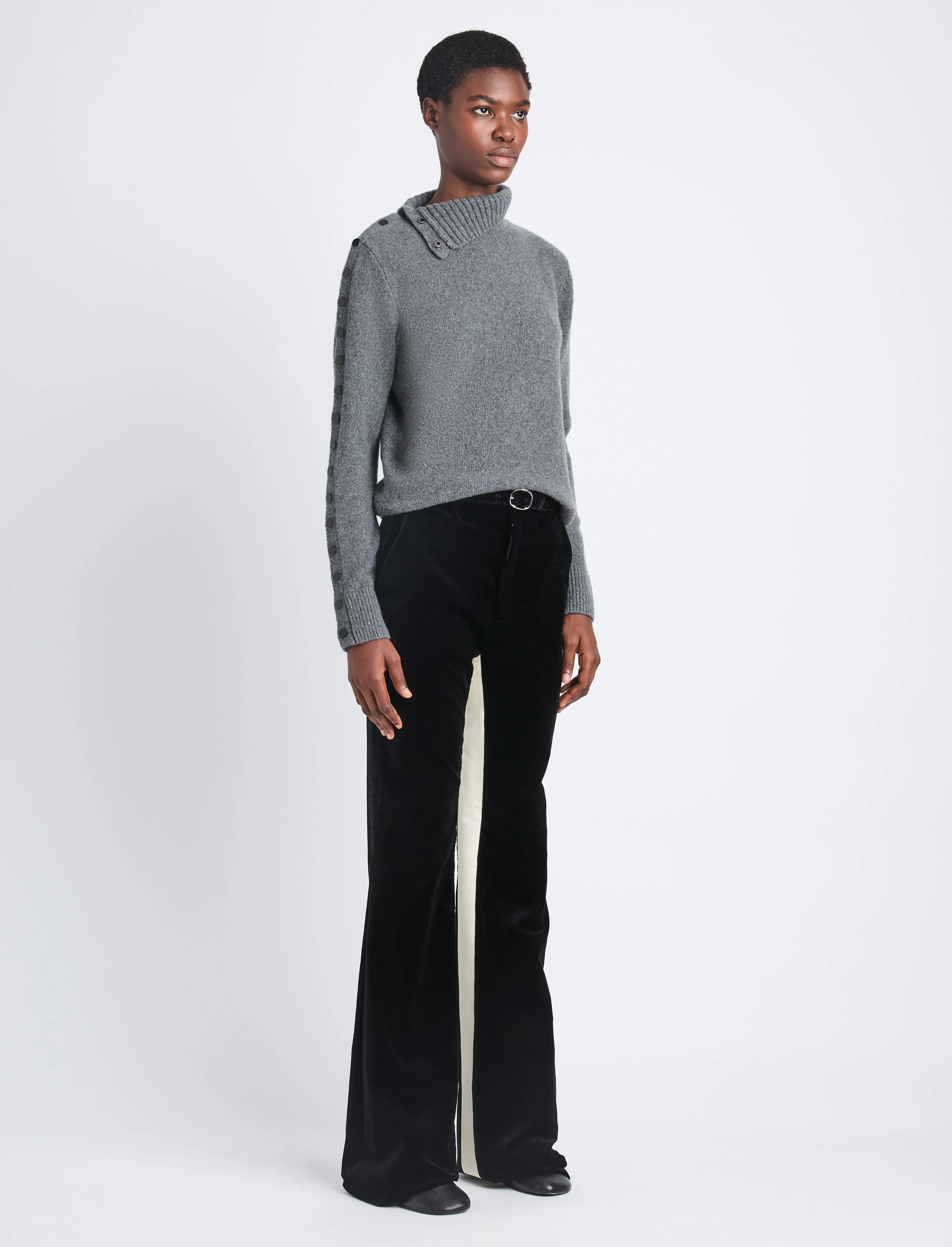 Camilla Sweater in Lofty Eco Cashmere sold by Proenza Schouler product image thumbnail 4