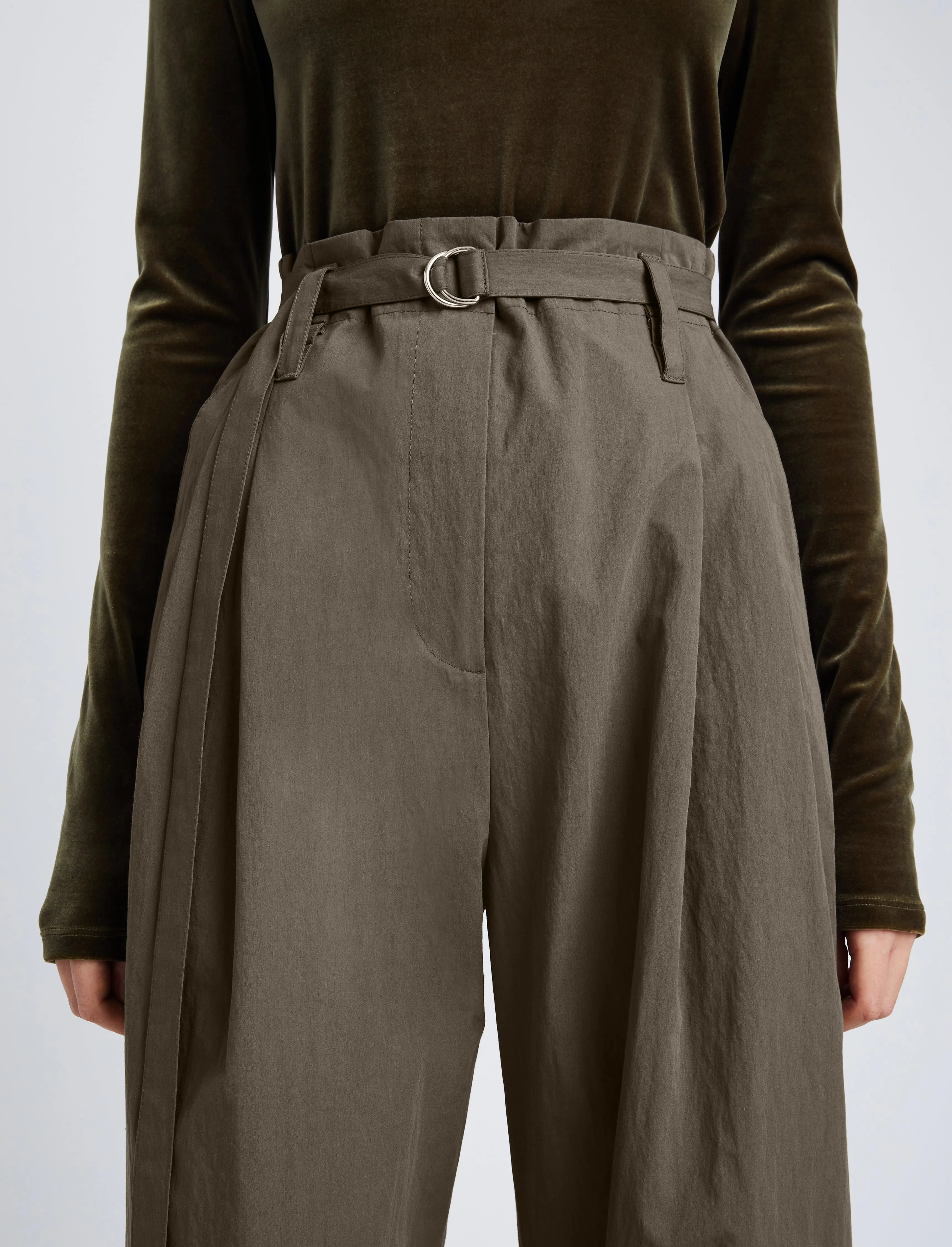 Technical Suiting Wide Leg Trousers sold by Proenza Schouler product image thumbnail 5