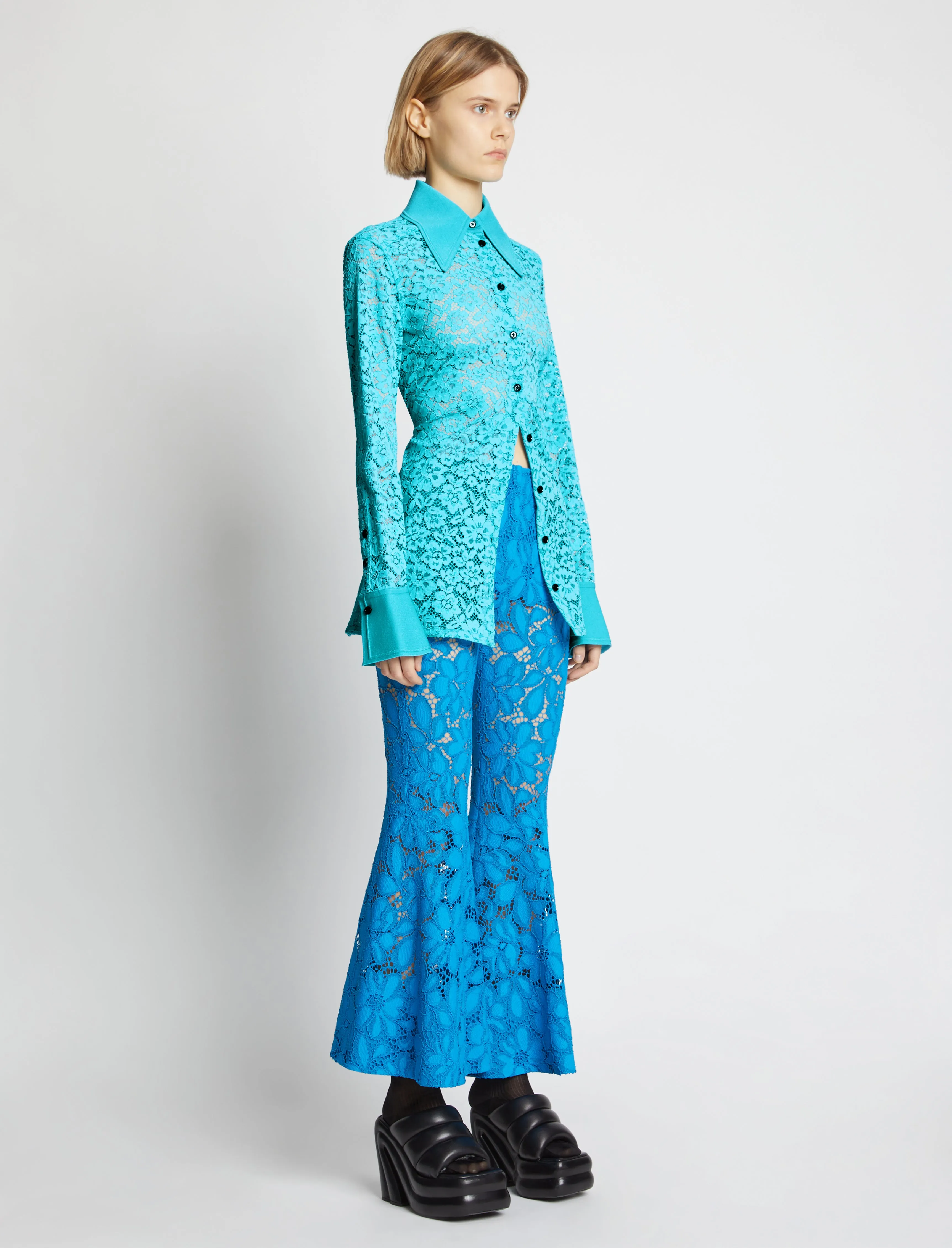 Stretch Lace Shirt sold by Proenza Schouler product image thumbnail 4