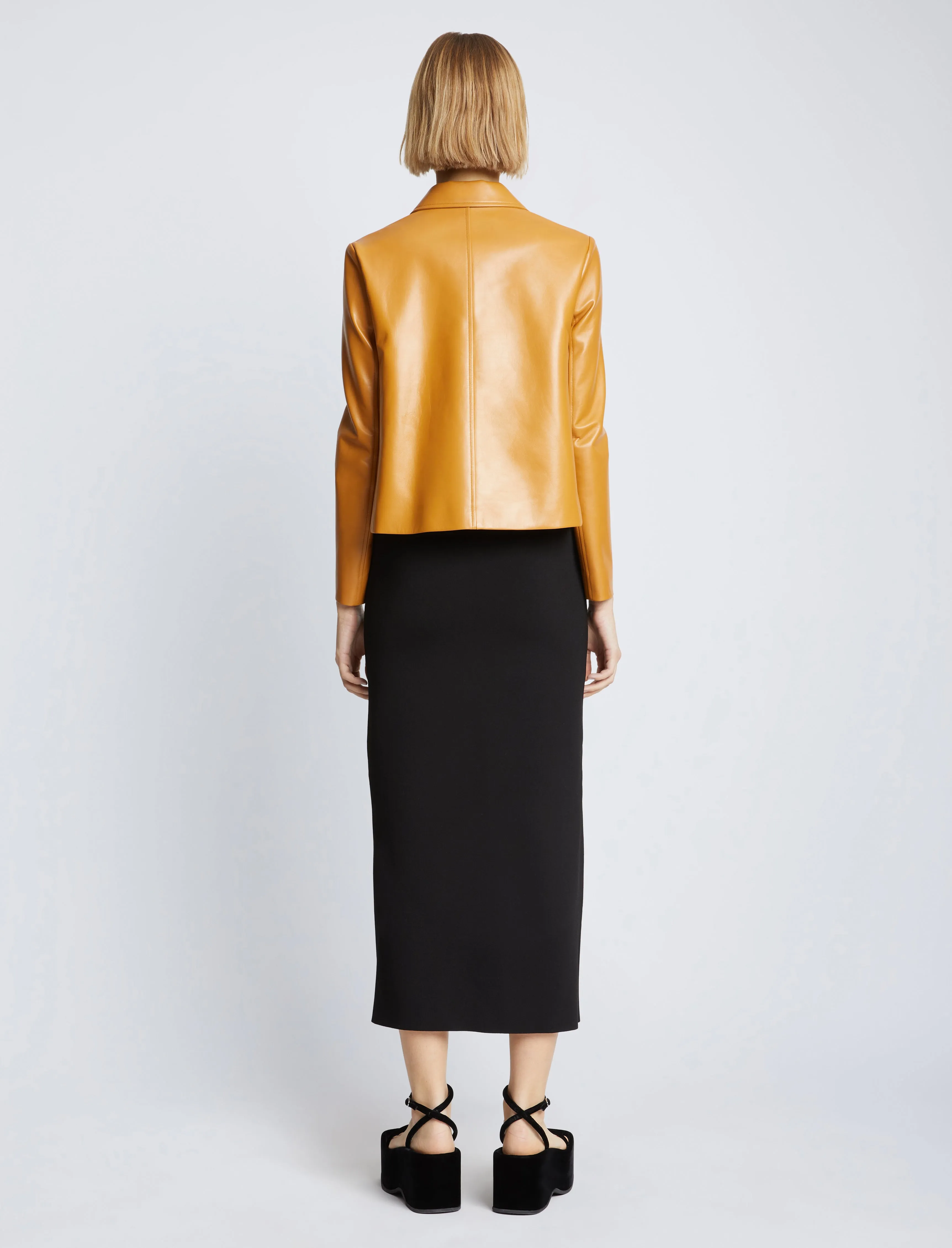 Glossy Leather Jacket sold by Proenza Schouler product image thumbnail 5
