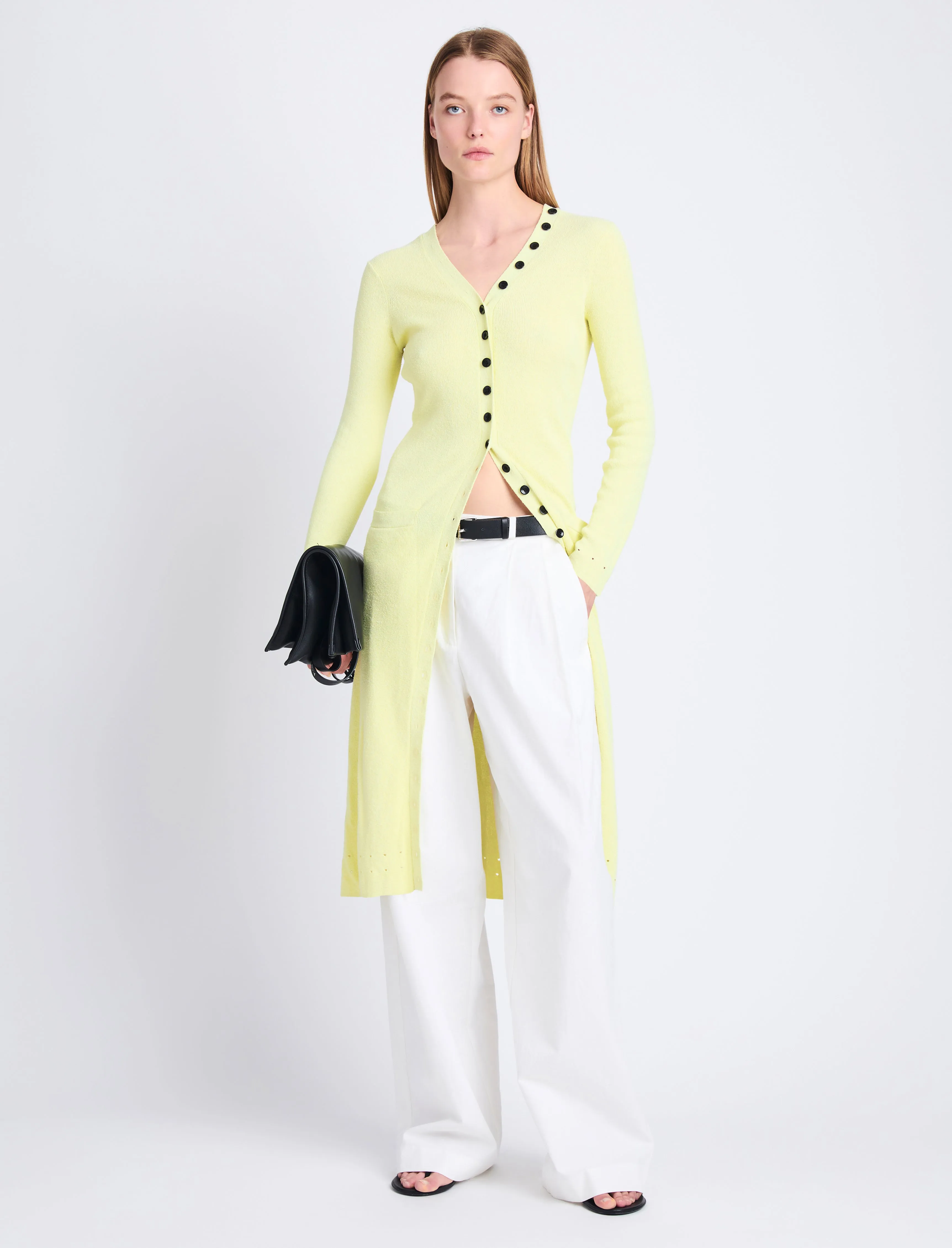 Cameron Knit Dress in Boucle Viscose sold by Proenza Schouler product image thumbnail 2