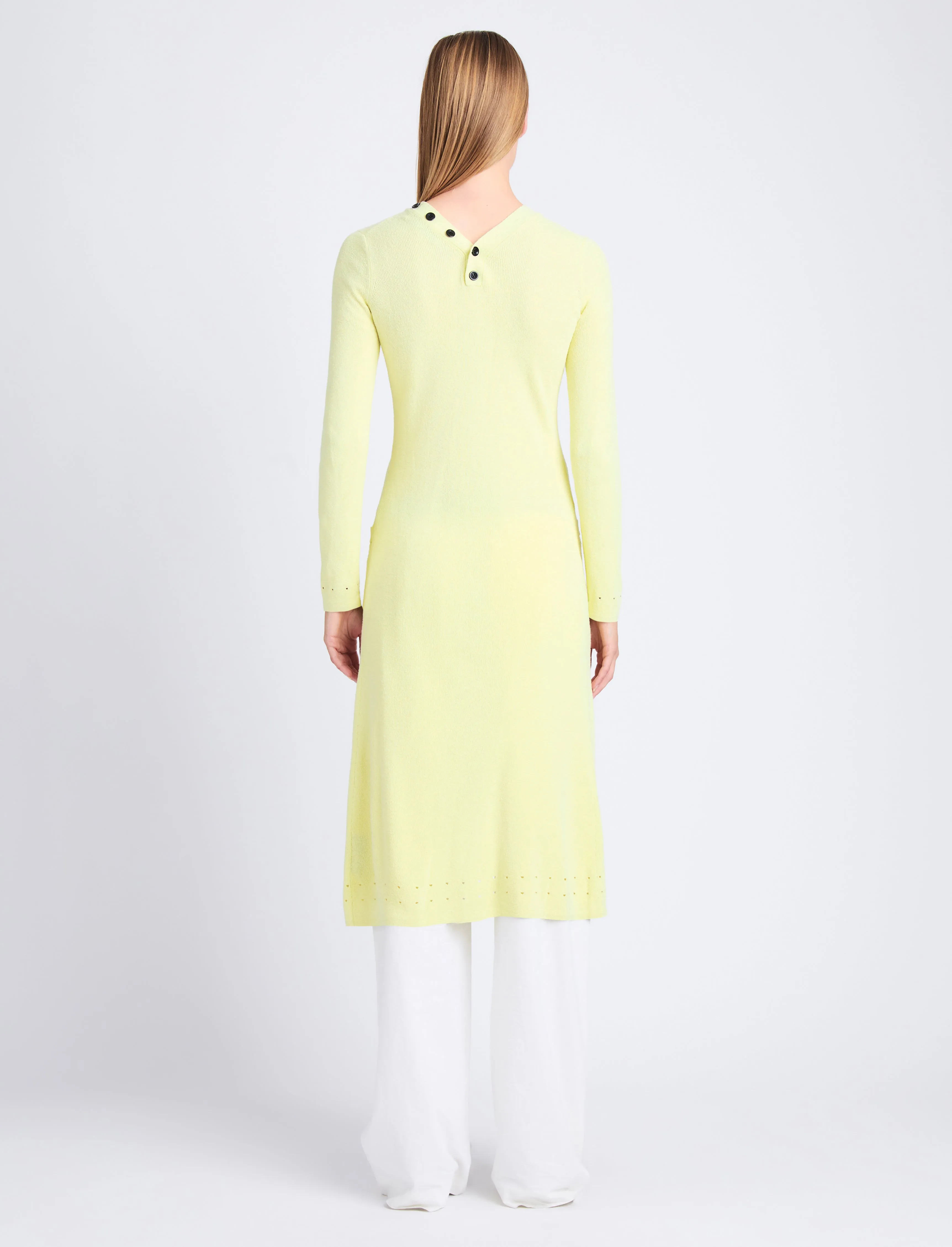 Cameron Knit Dress in Boucle Viscose sold by Proenza Schouler product image thumbnail 4