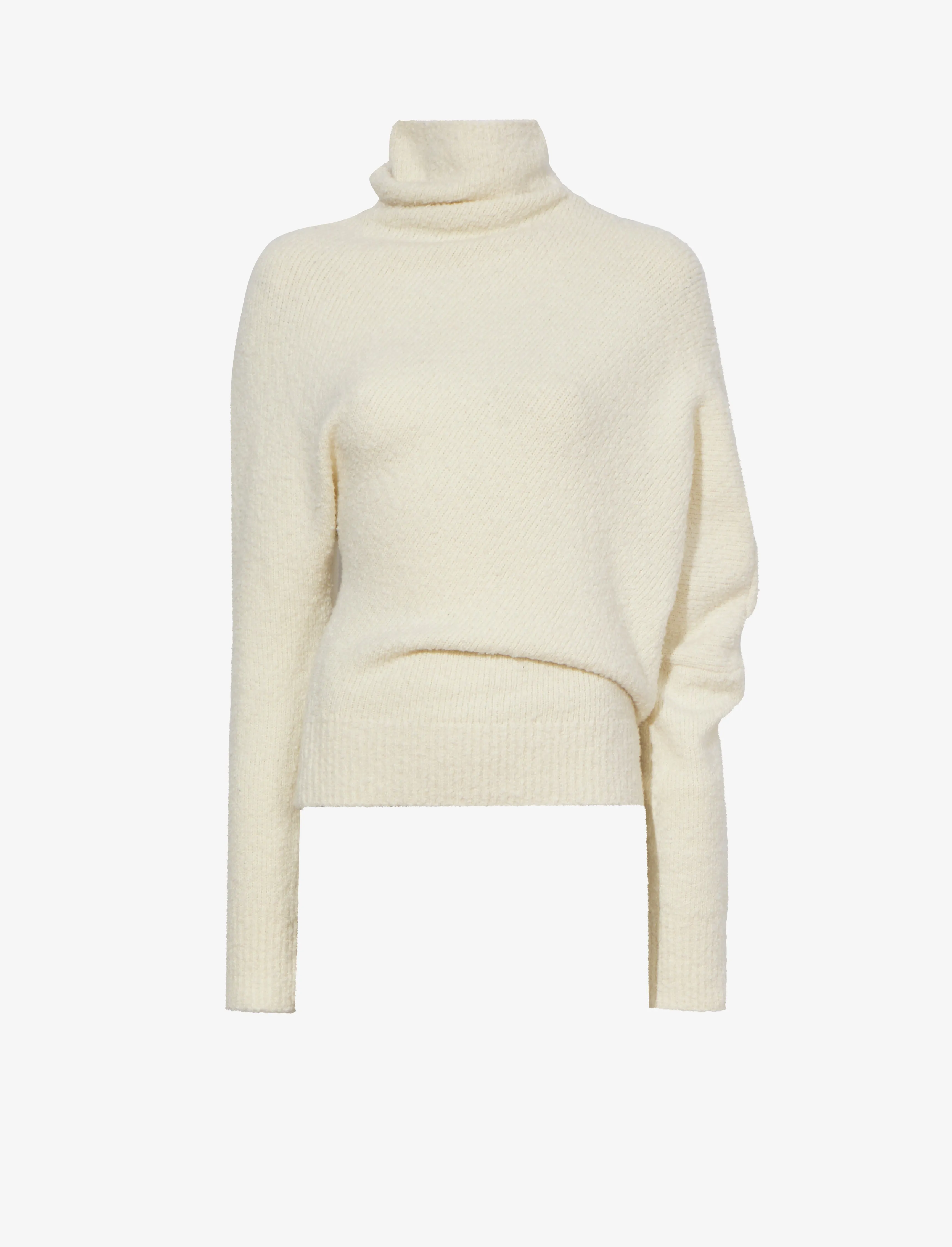 Fuzzy Boucle Twisted Sweater sold by Proenza Schouler