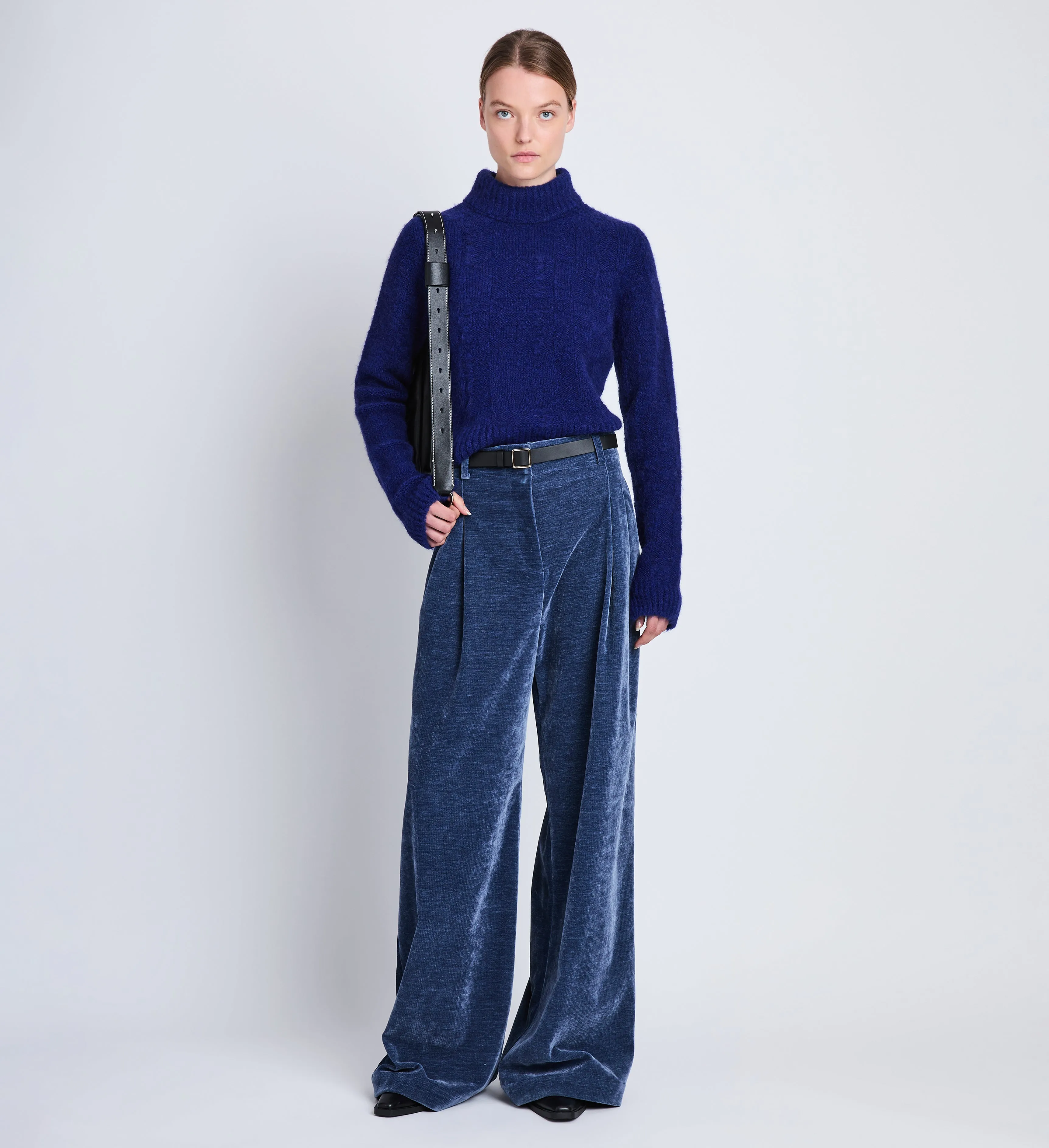 Aria Pant in Chenille Suiting sold by Proenza Schouler product image thumbnail 2