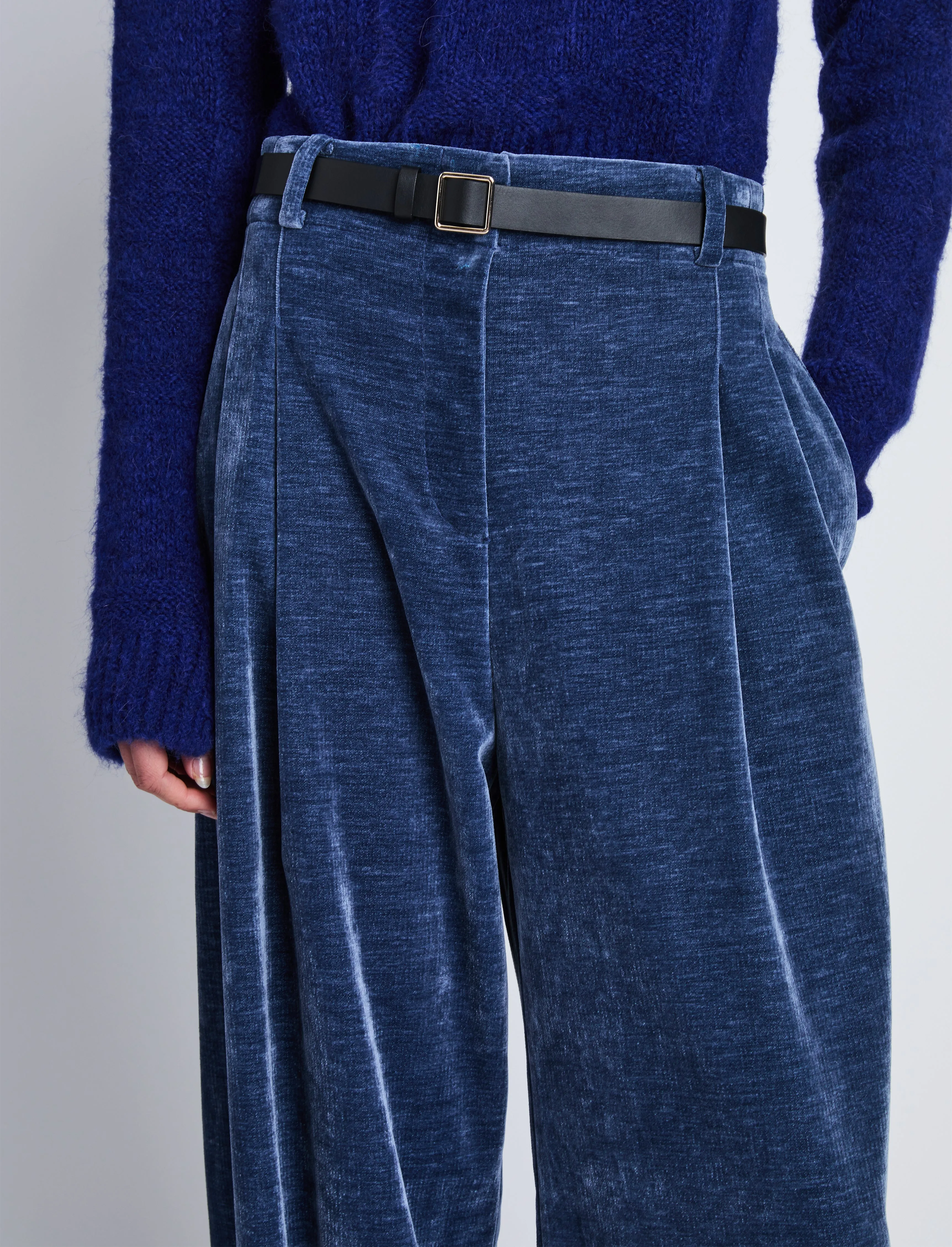 Aria Pant in Chenille Suiting sold by Proenza Schouler product image thumbnail 5