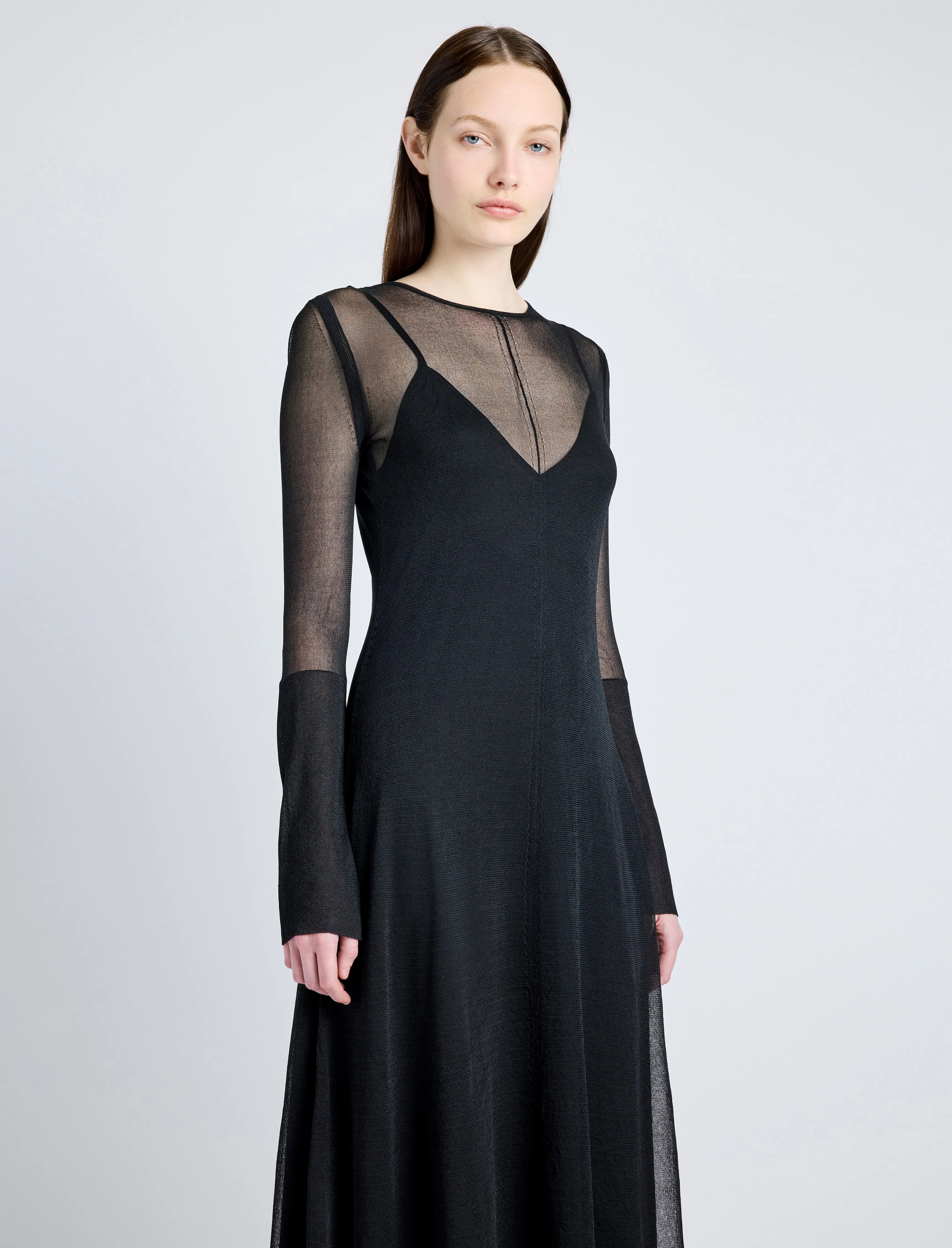 Anneliese Dress in Organza Knit sold by Proenza Schouler product image thumbnail 5