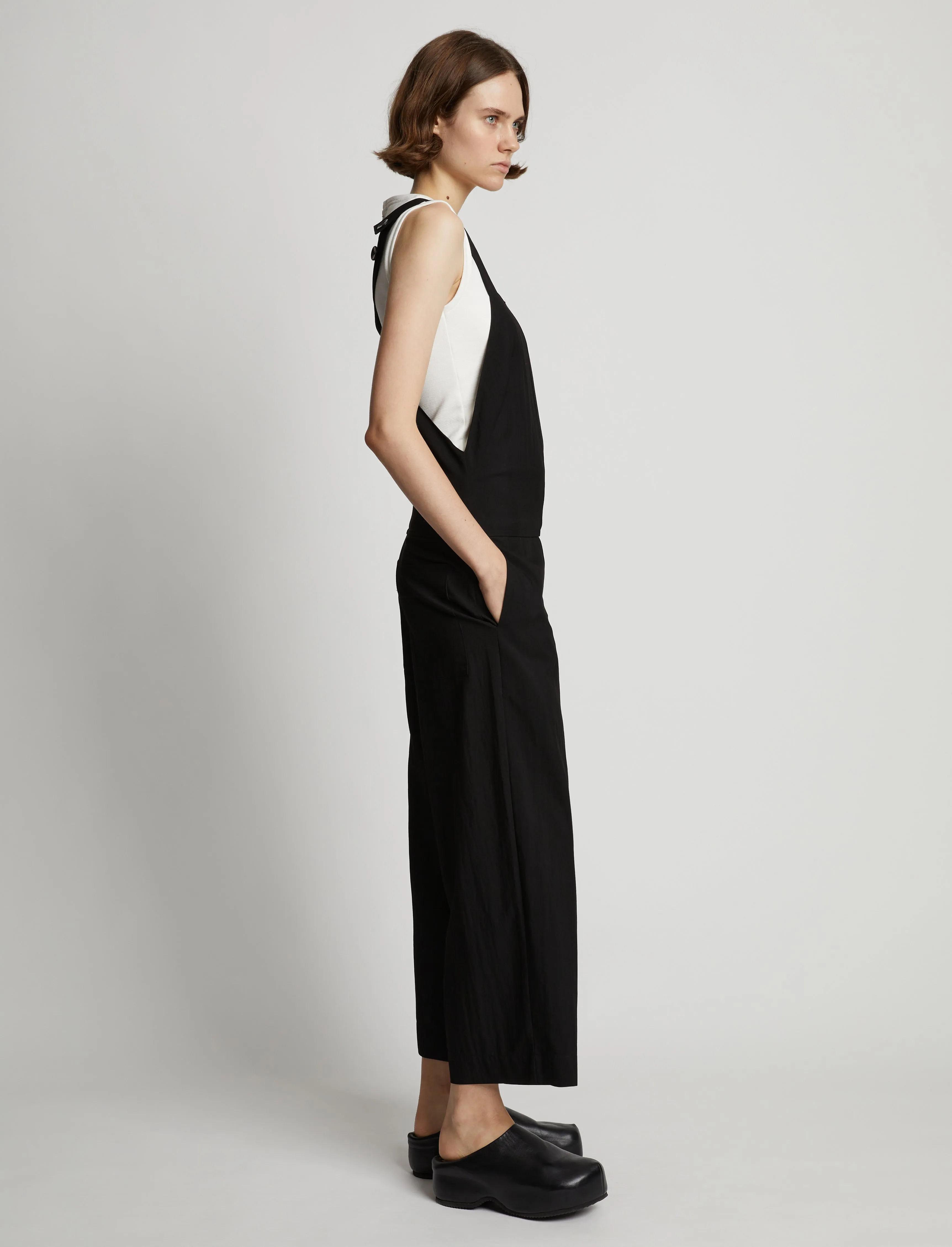 Drapey Suiting Wide Leg Jumpsuit sold by Proenza Schouler product image thumbnail 3