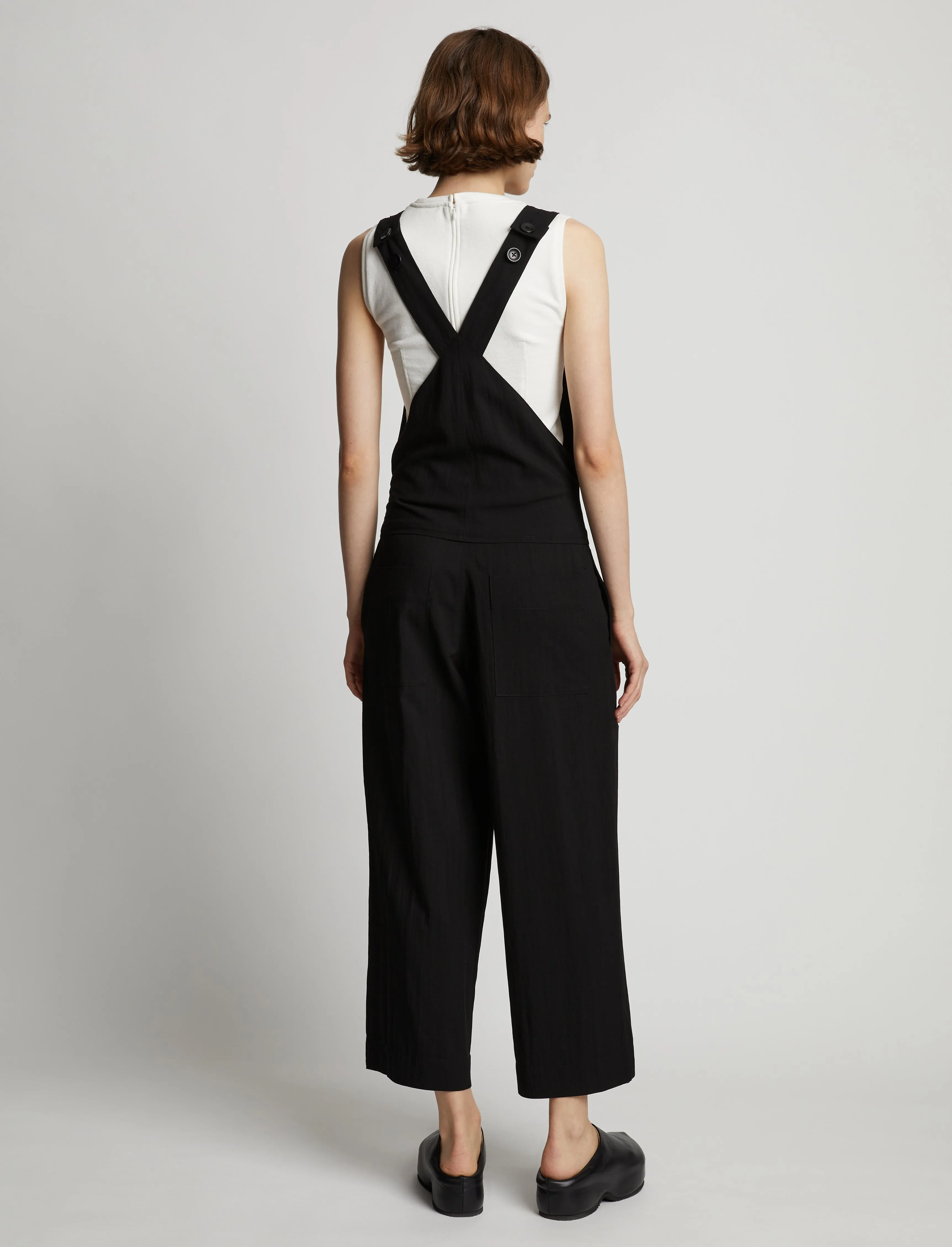 Drapey Suiting Wide Leg Jumpsuit sold by Proenza Schouler product image thumbnail 4