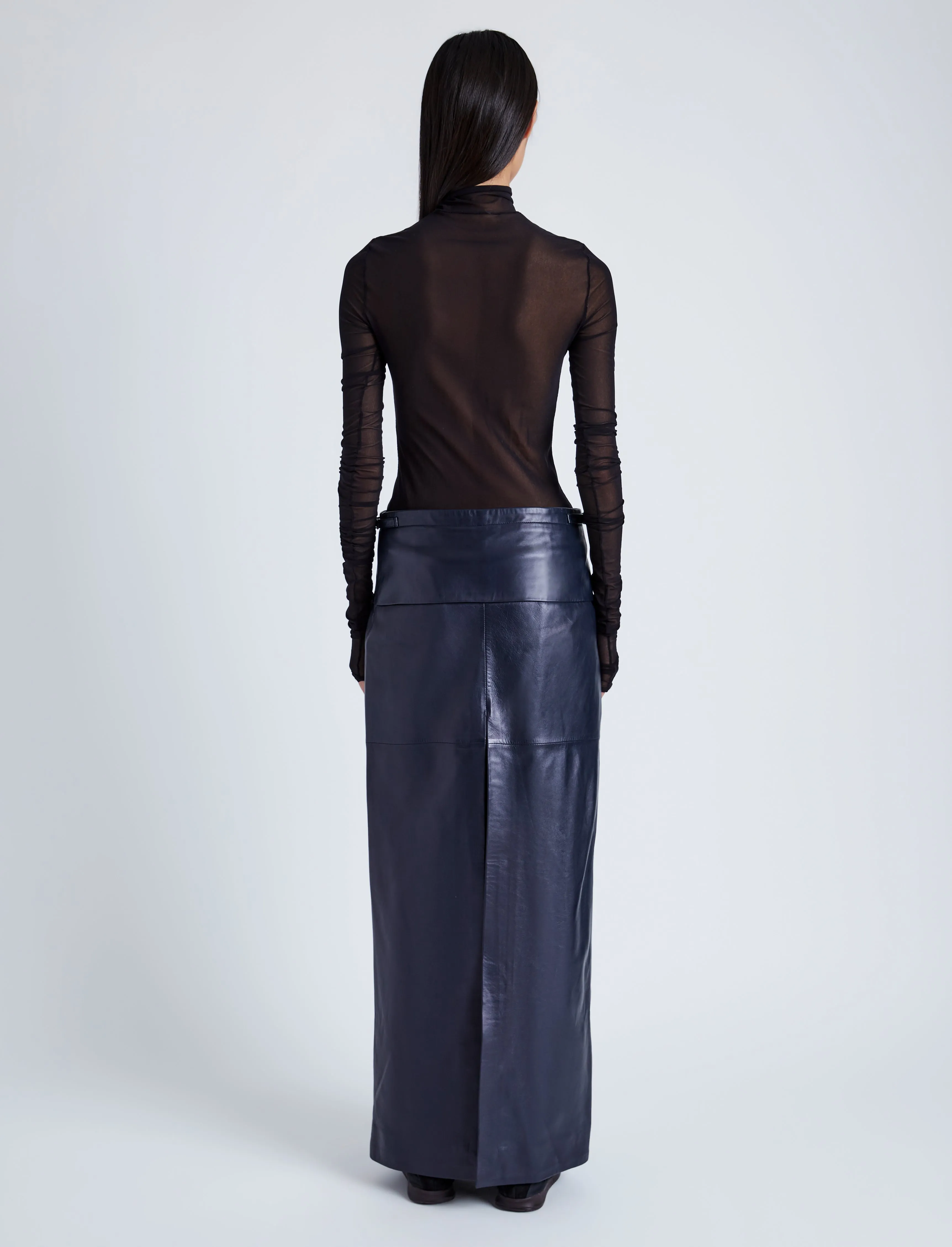 Adriana Skirt in Paper Leather sold by Proenza Schouler product image thumbnail 4