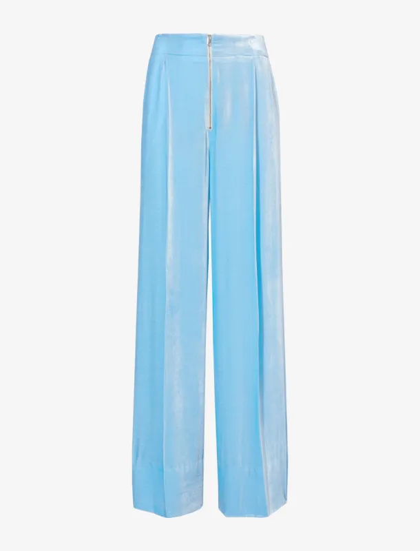 Silk Viscose Velvet Trouser made by Proenza Schouler