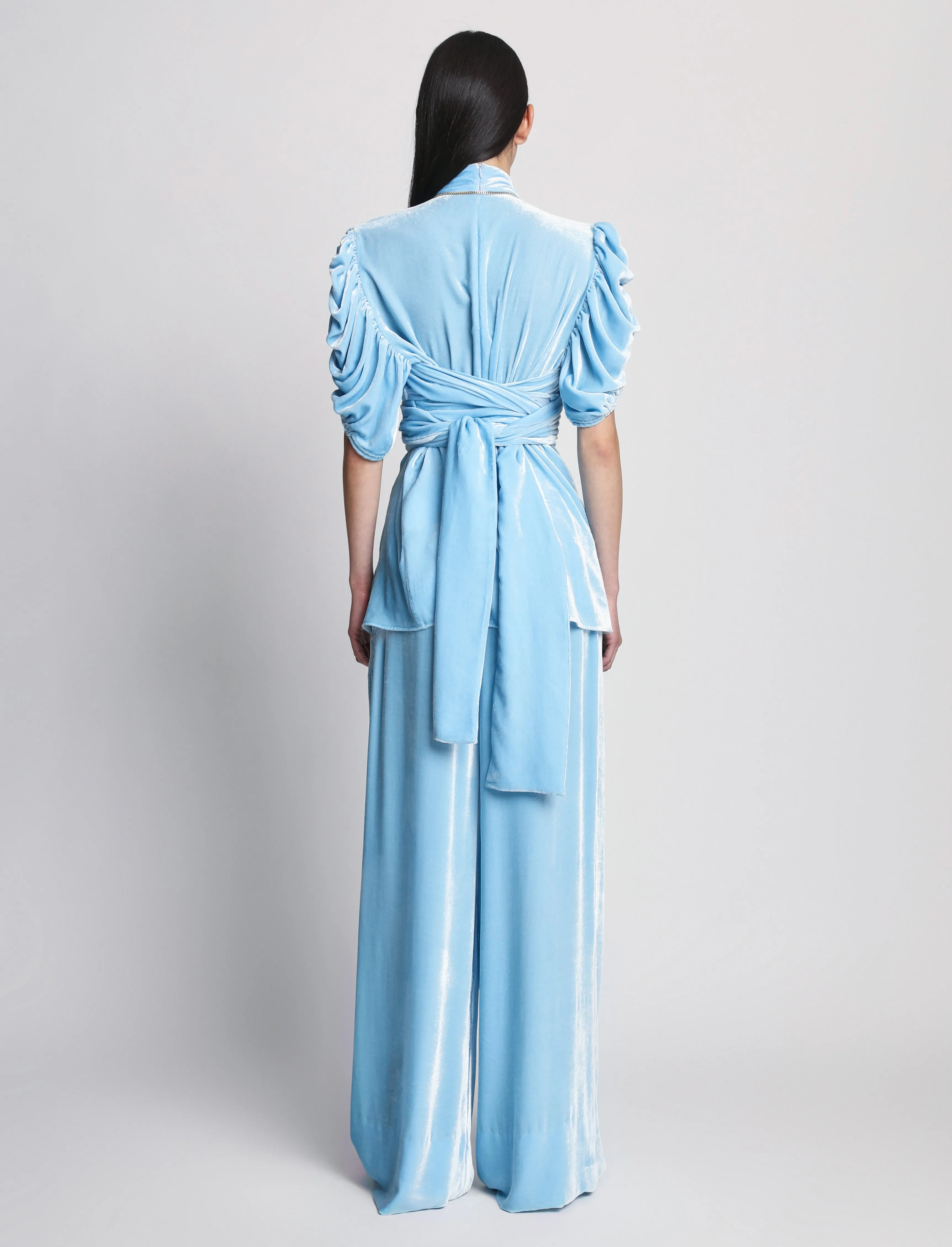 Silk Viscose Velvet Trouser sold by Proenza Schouler product image thumbnail 4