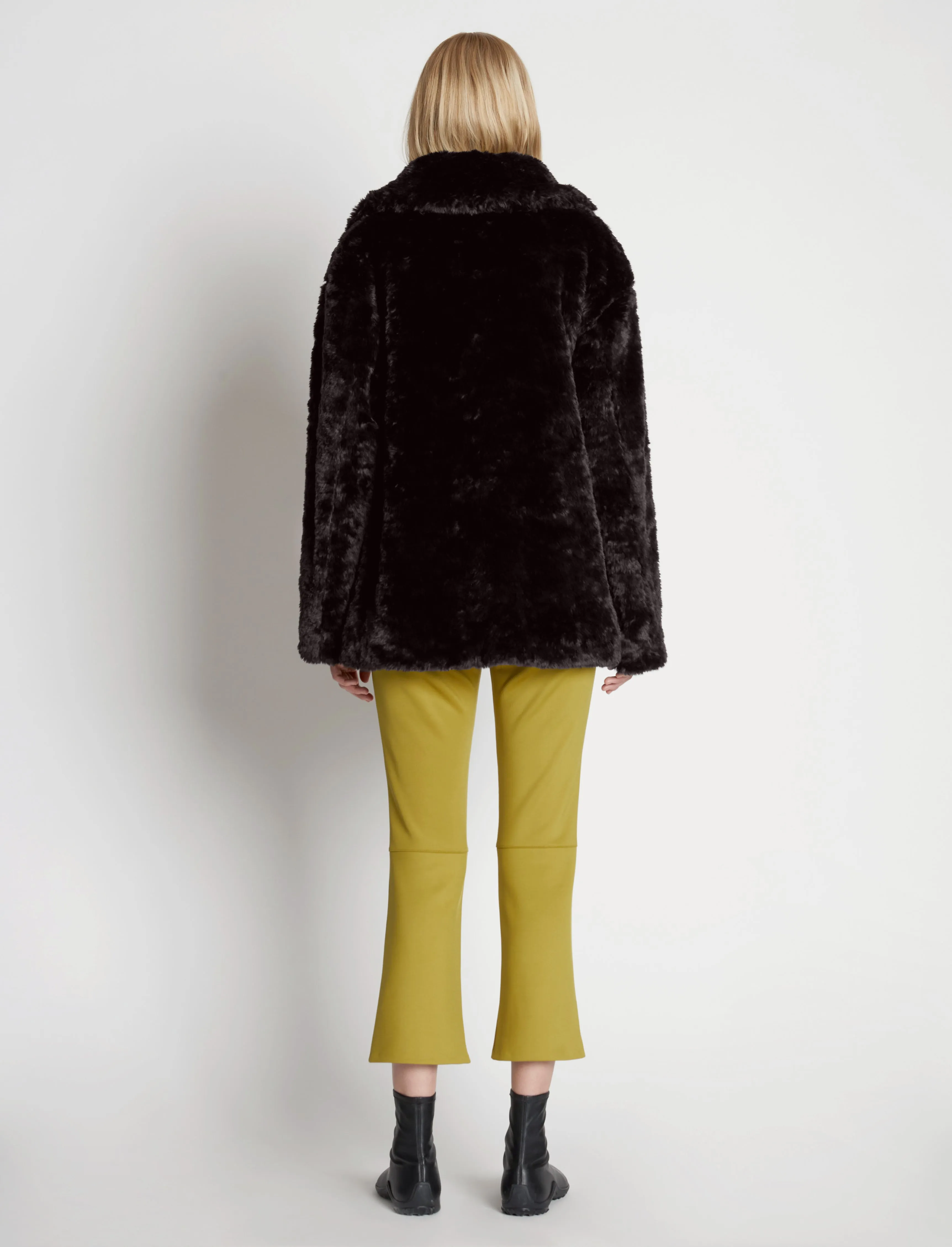 Faux Rabbit Peacoat sold by Proenza Schouler product image thumbnail 5