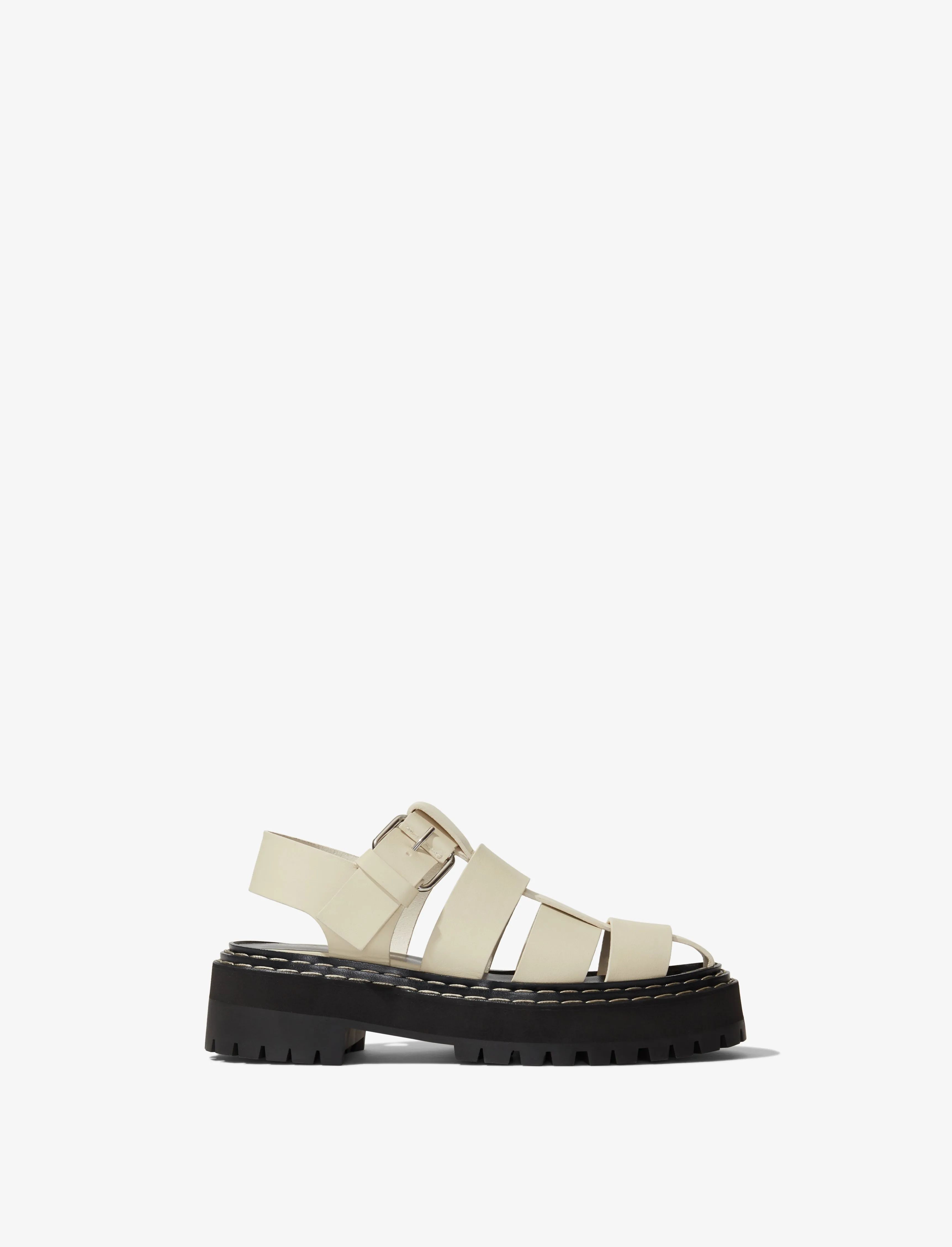 Lug Sole Platform Fisherman Sandals sold by Proenza Schouler