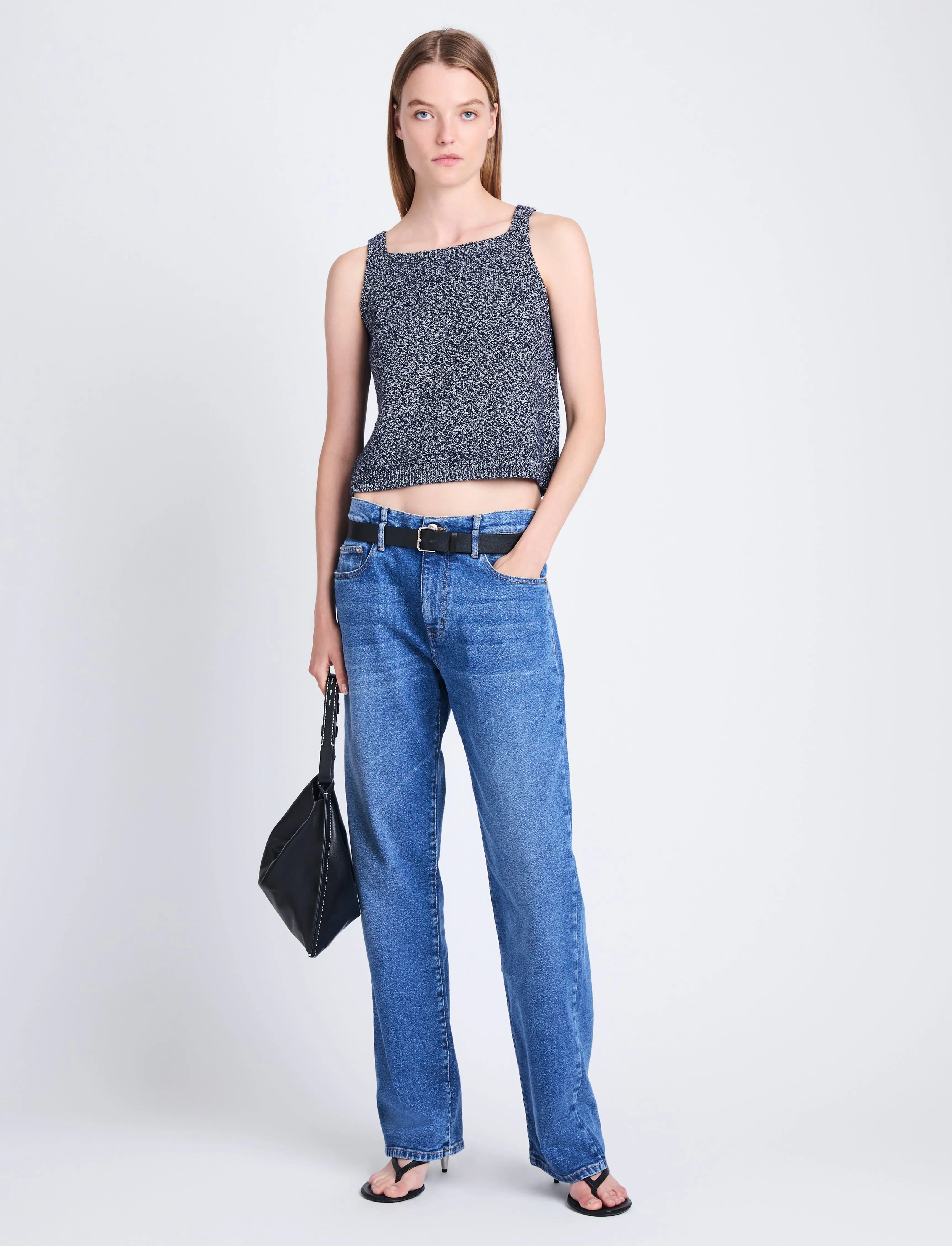 Drew Top in Marled Knits sold by Proenza Schouler product image thumbnail 3