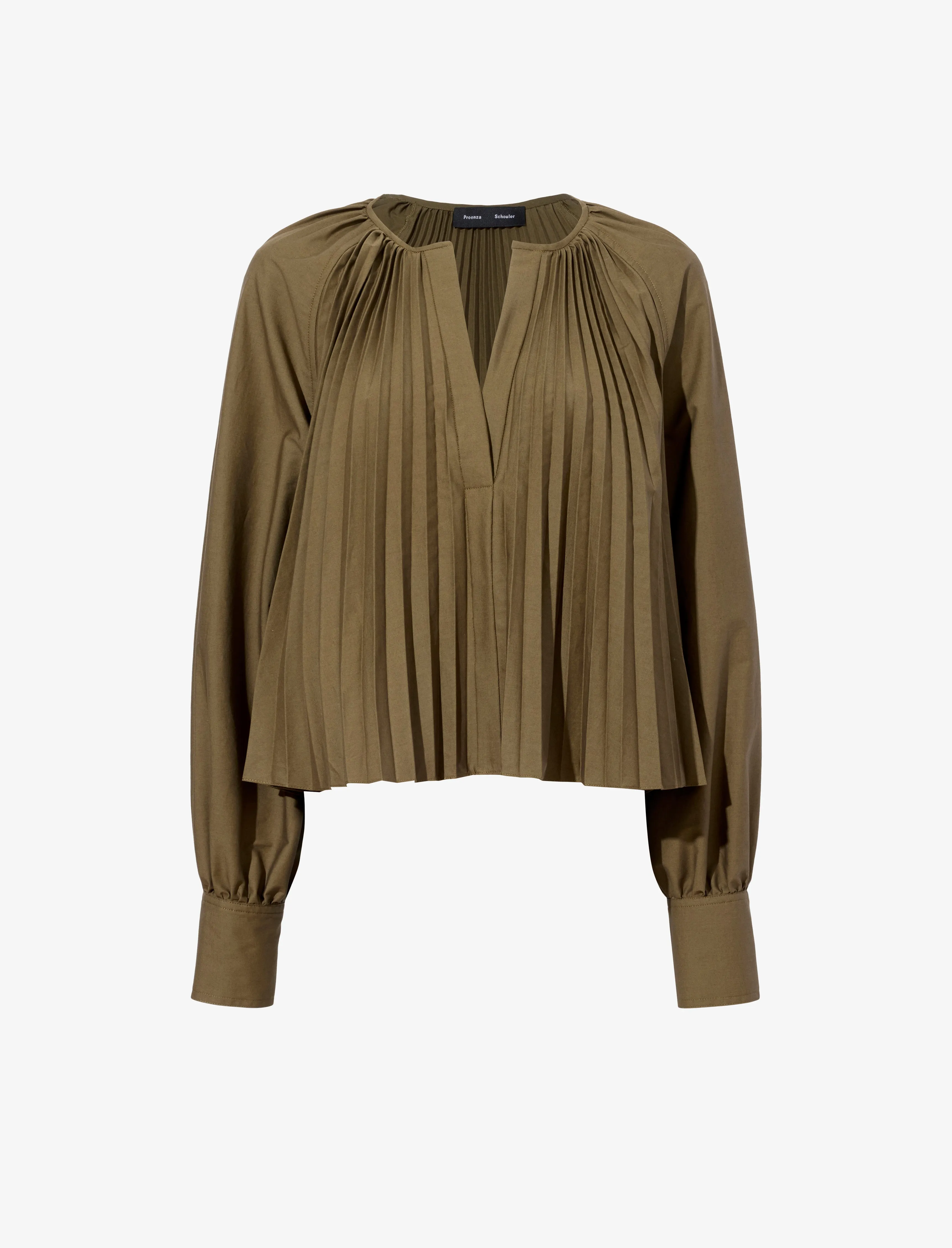 Monica Top in Compact Poplin sold by Proenza Schouler