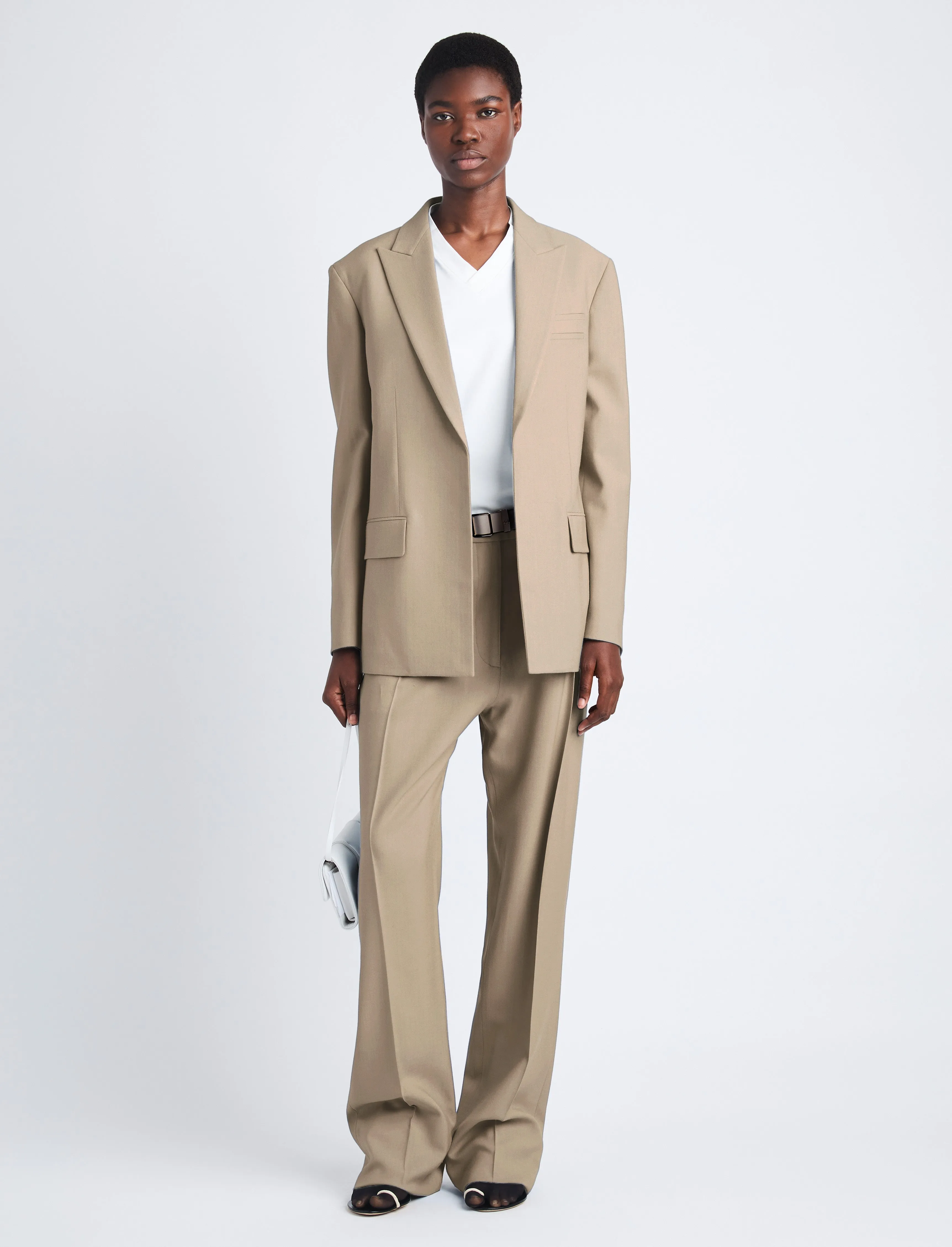 Devon Jacket in Viscose Wool sold by Proenza Schouler product image thumbnail 2