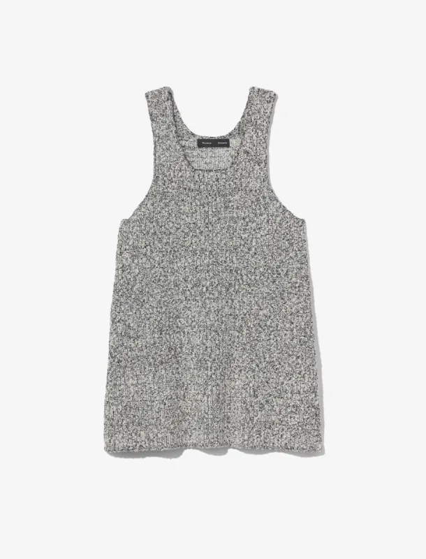Melange Boucle Knit Tank sold by Proenza Schouler