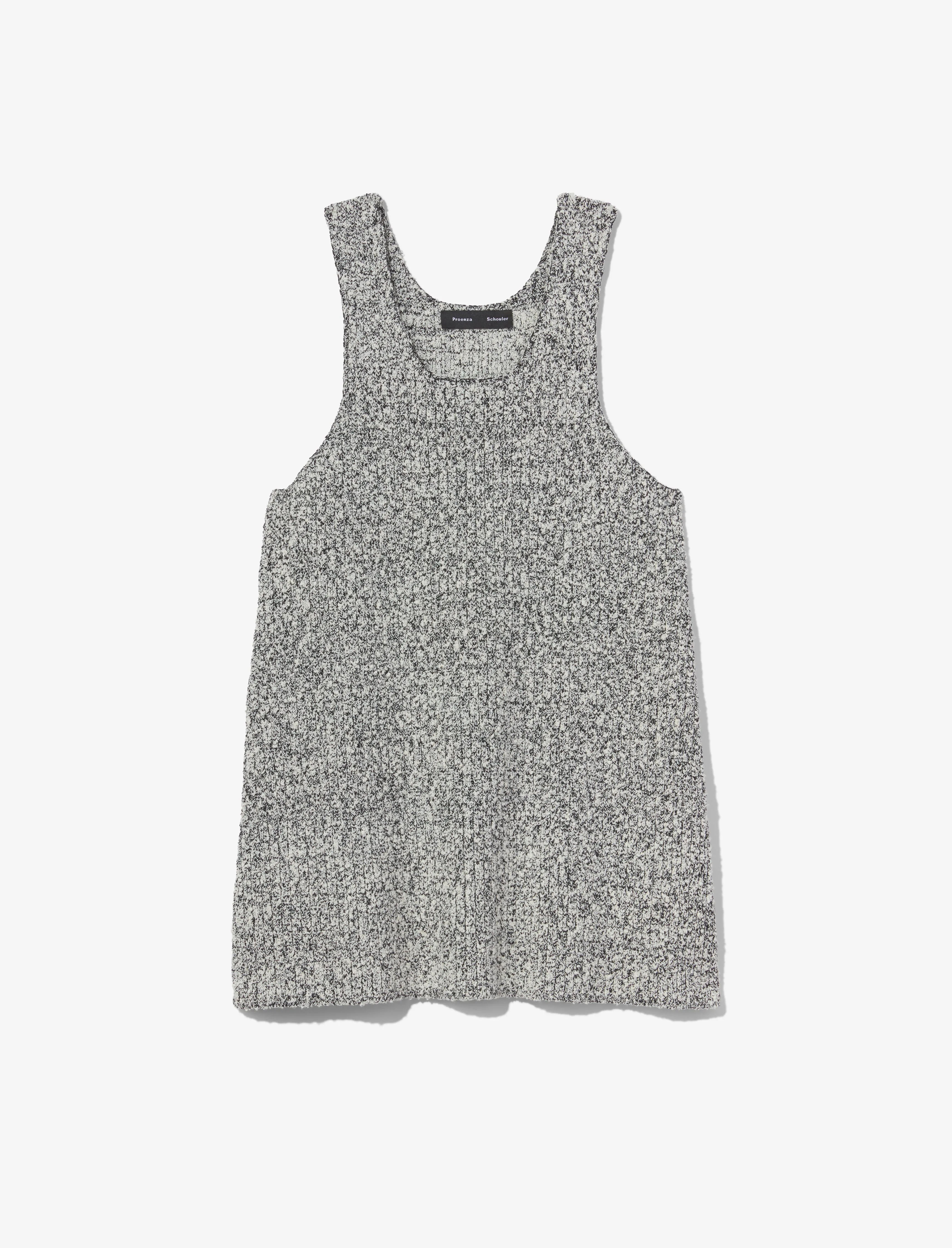 Melange Boucle Knit Tank sold by Proenza Schouler