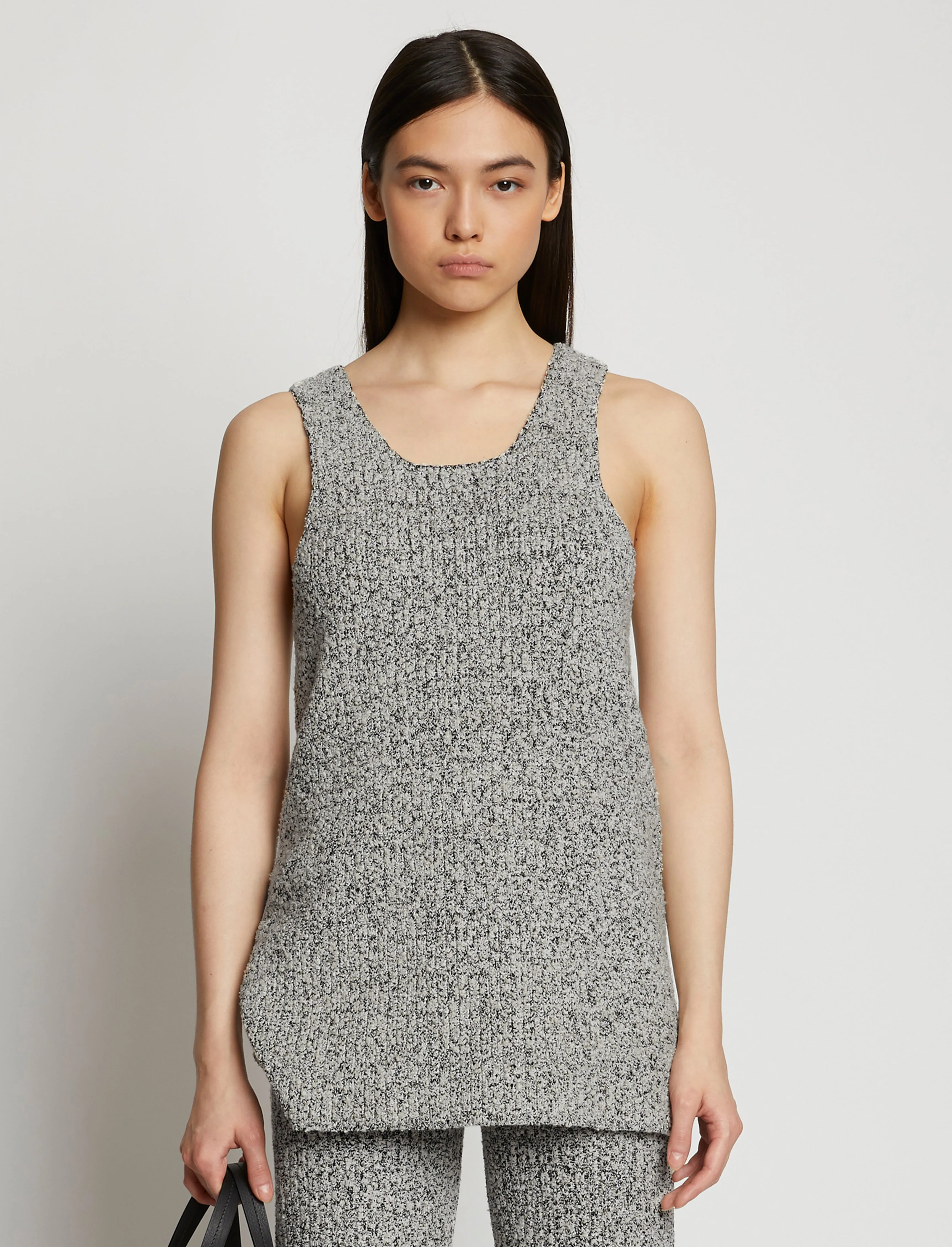 Melange Boucle Knit Tank sold by Proenza Schouler product image thumbnail 2