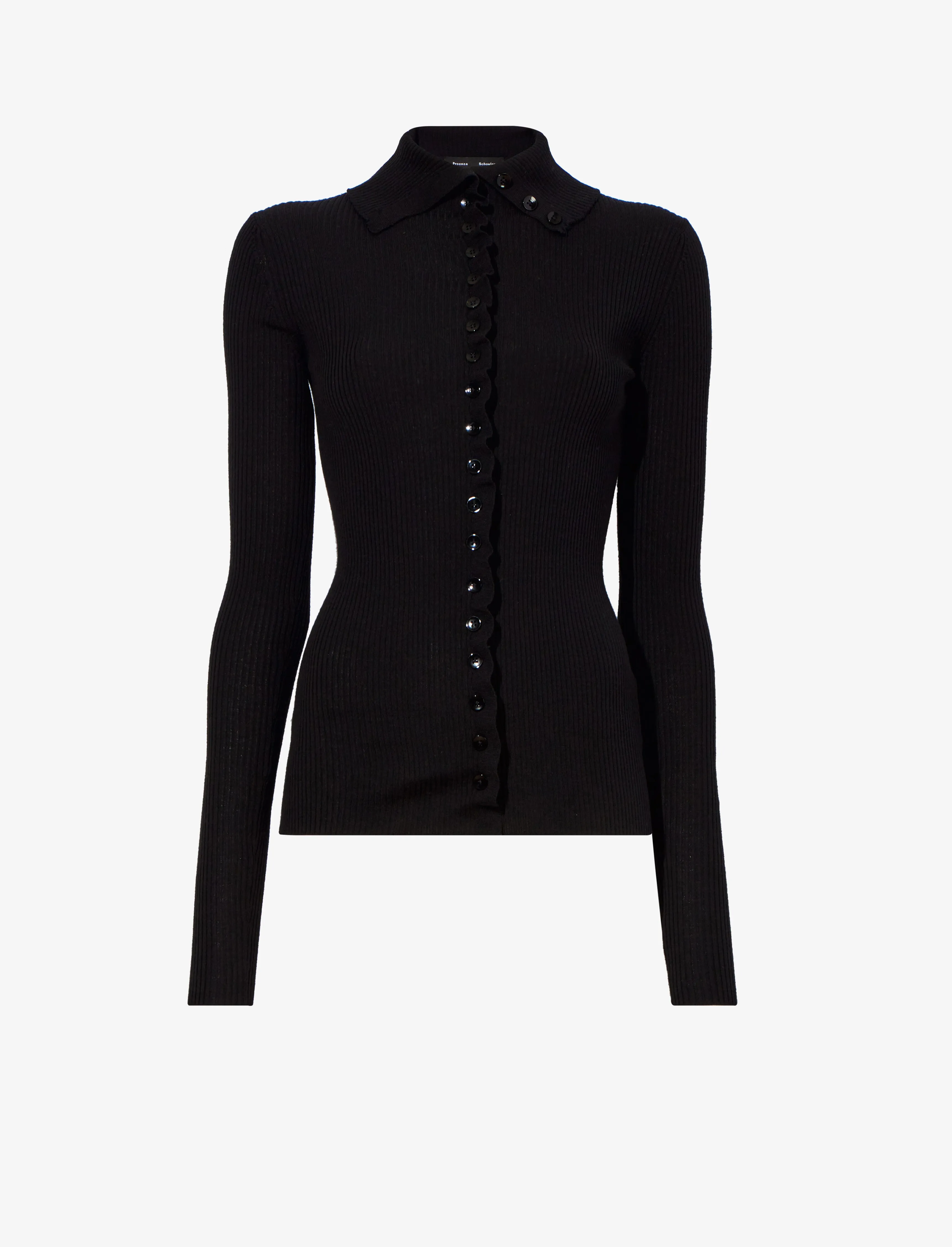 Eco Superfine Merino Button Down Sweater sold by Proenza Schouler
