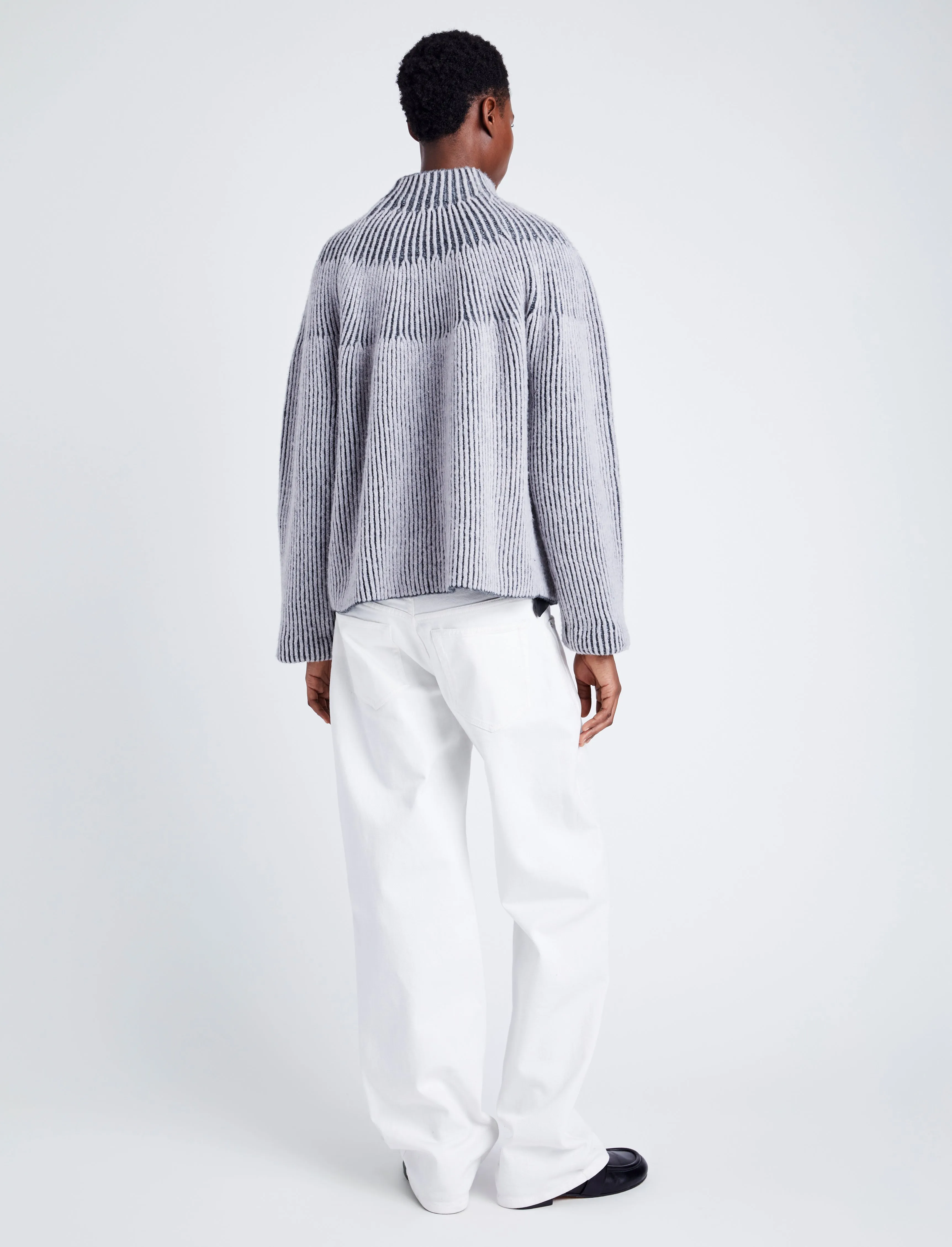 Brynn Sweater in Jacquard sold by Proenza Schouler product image thumbnail 5