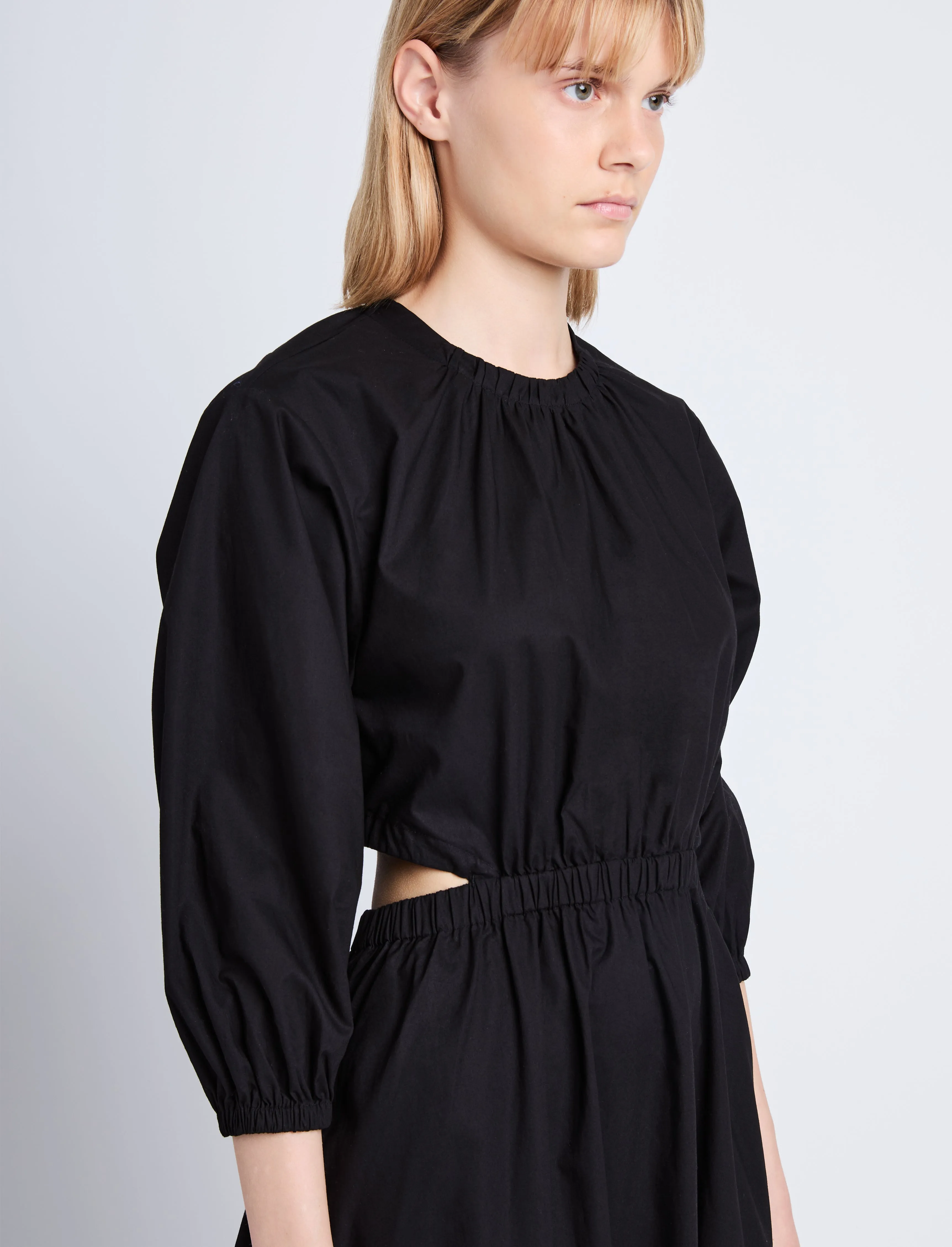 Nora Backless Dress in Poplin sold by Proenza Schouler product image thumbnail 5