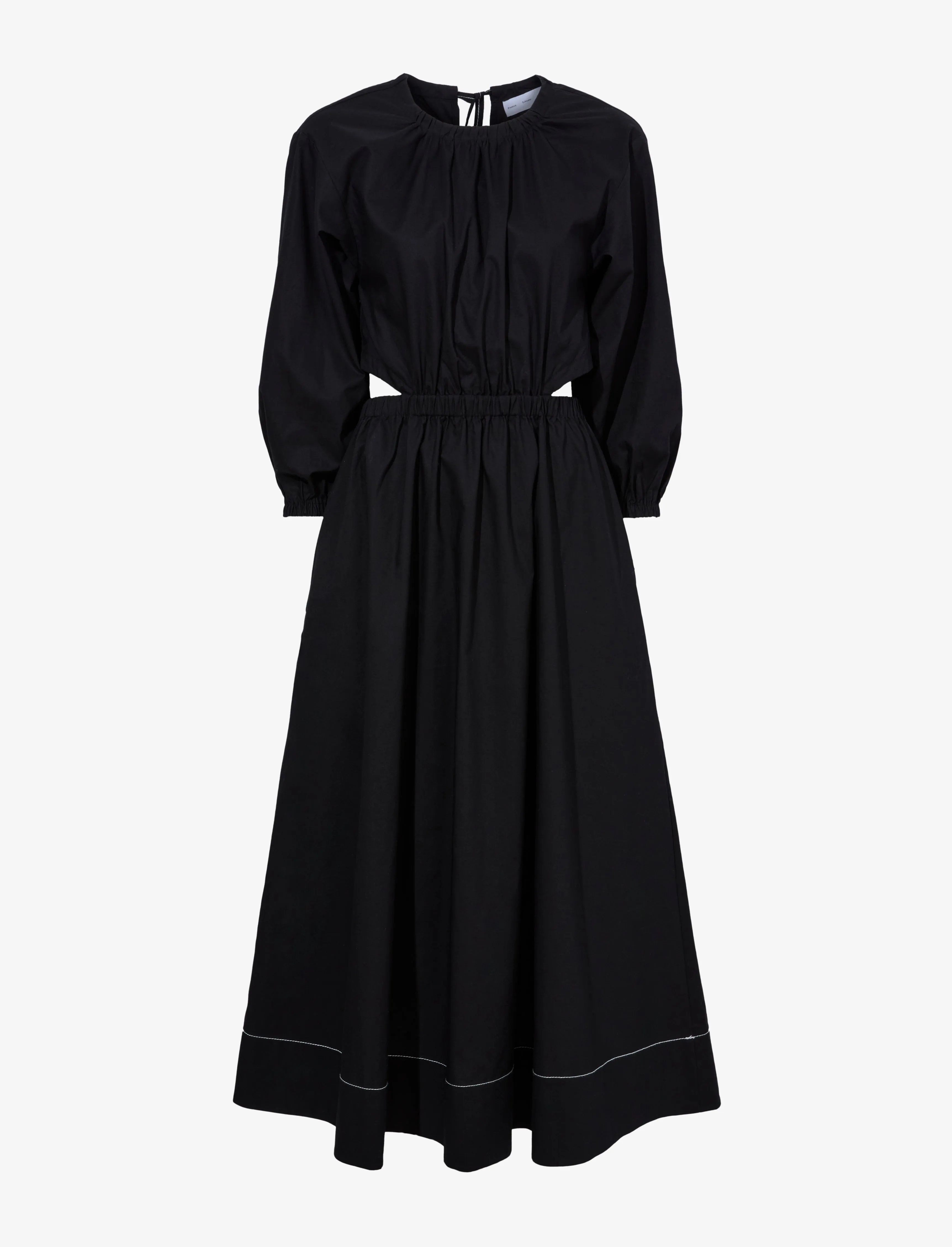 Nora Backless Dress in Poplin sold by Proenza Schouler